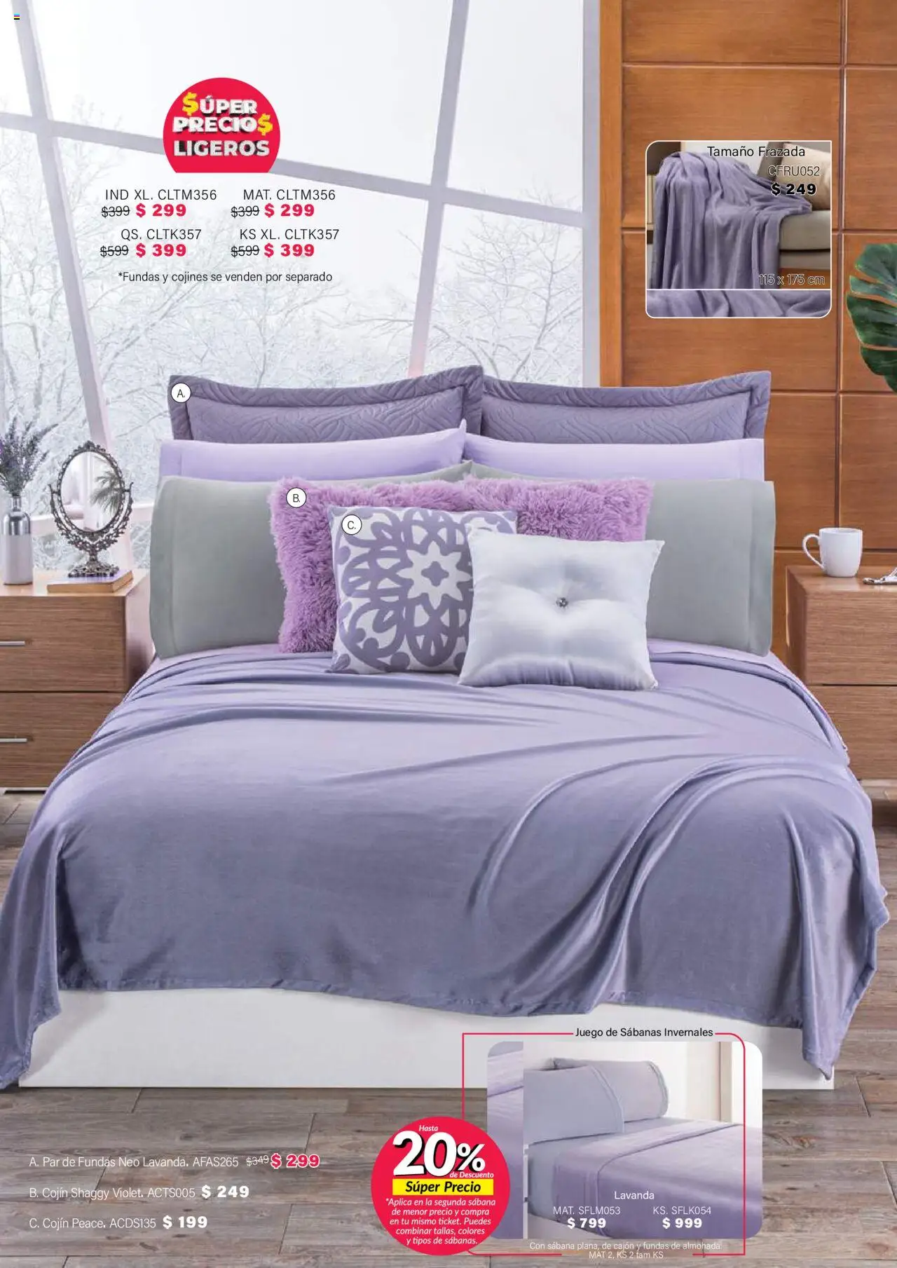Nuevas ofertas de Colchas Concord válidas en toda la República Mexicana desde el 01.08.2025. ¡Encuentra las mejores ofertas en Colchas Concord - Catálogo! | Página: 833 | Productos: Juego, Almohada, Sabanas