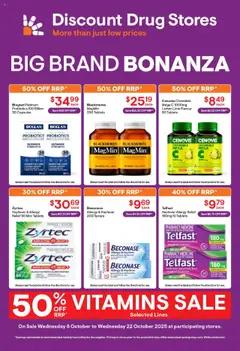 Preview of Discount Drug Stores Catalogue - valid from 08.10.2025