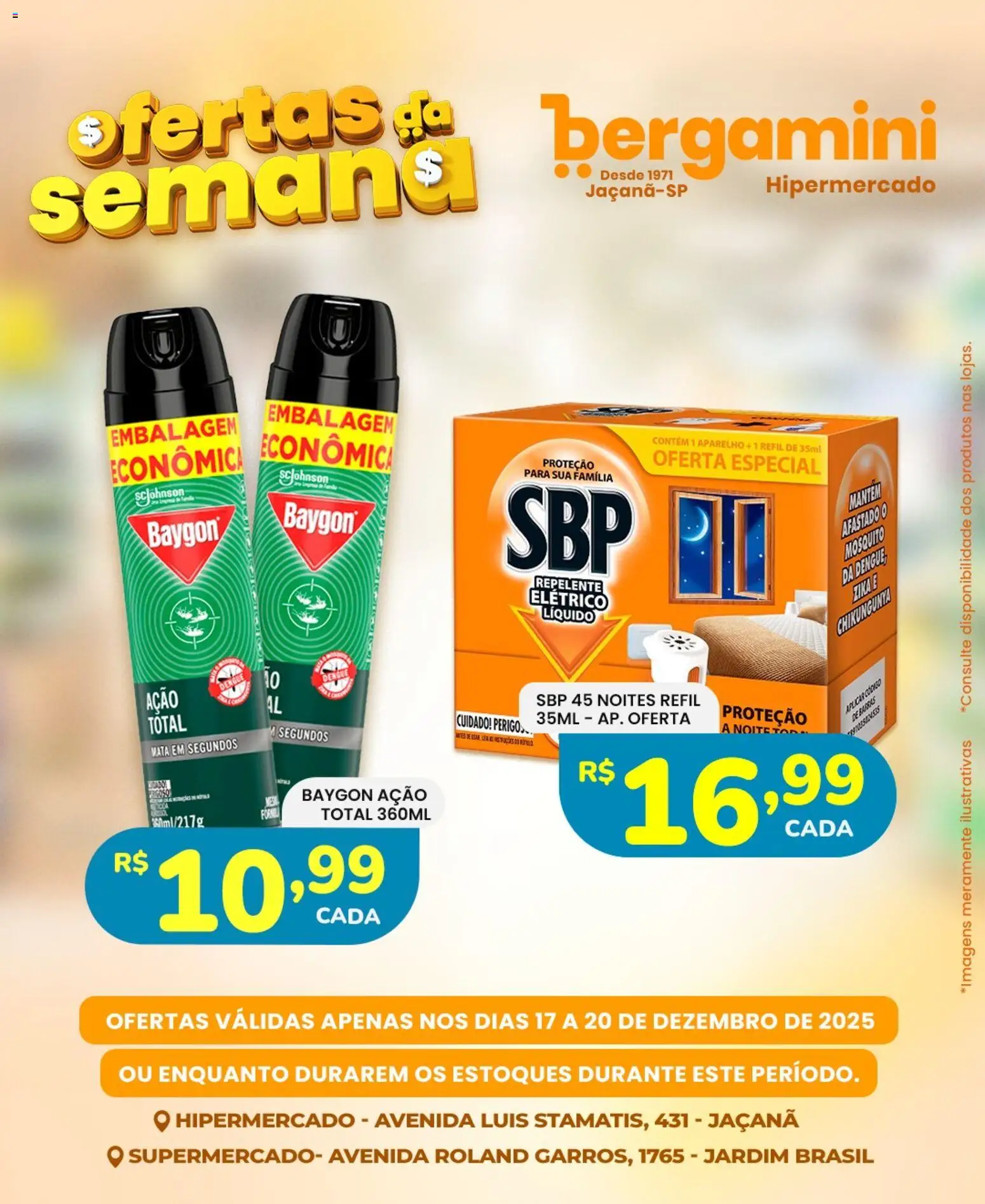 Supermercado Bergamini Folheto - válido de 17.12.2025 | Página: 15 | Produtos: Repelente