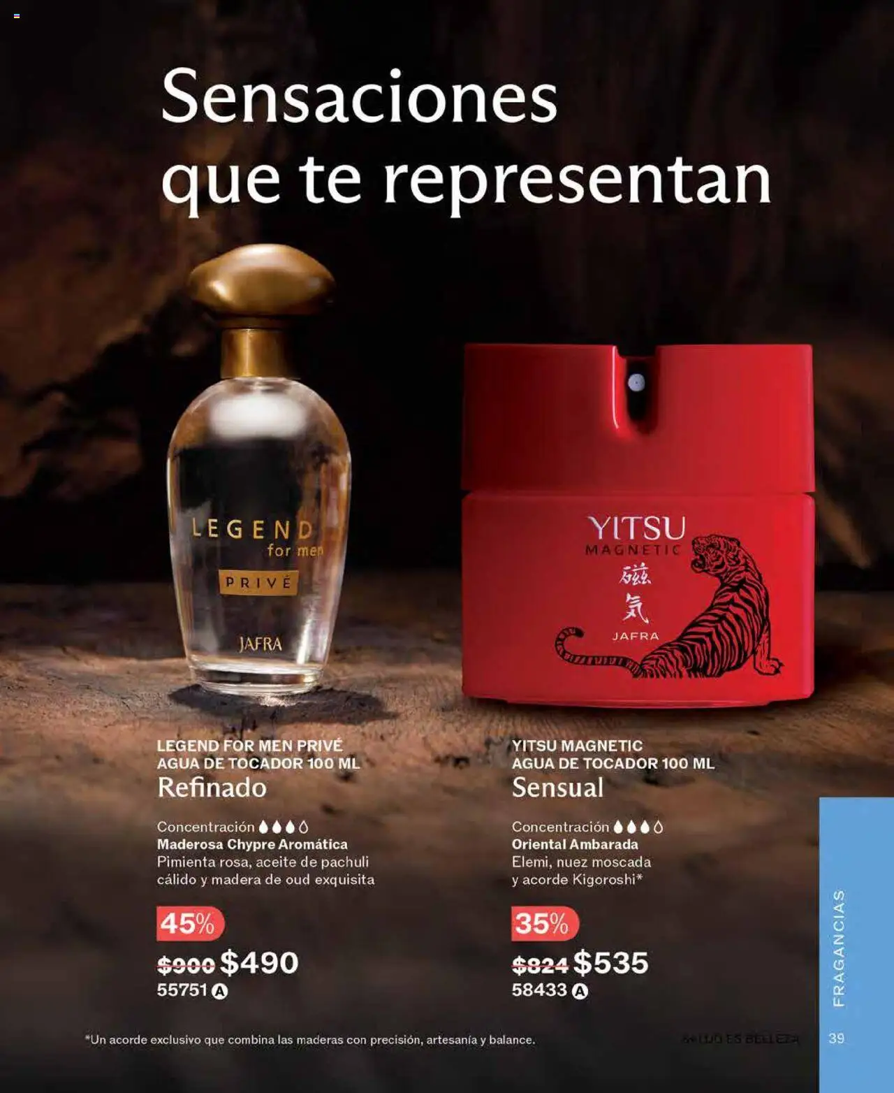 Nuevas ofertas de JAFRA válidas en toda la República Mexicana desde el 01.08.2025. ¡Encuentra las mejores ofertas en JAFRA - Catálogo! | Página: 39 | Productos: Pimienta, Agua, Nuez, Té