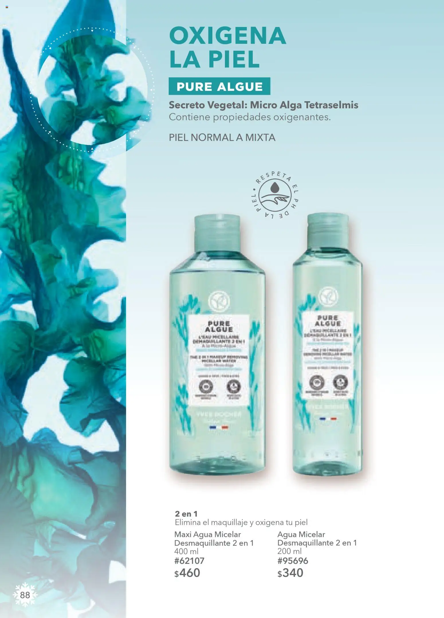 Nuevas ofertas de Yves Rocher válidas en toda la República Mexicana desde el 19.11.2025. ¡Encuentra las mejores ofertas en Yves Rocher campaña 16 2025! | Página: 90 | Productos: Agua, Desmaquillante, Maquillaje, Agua micelar