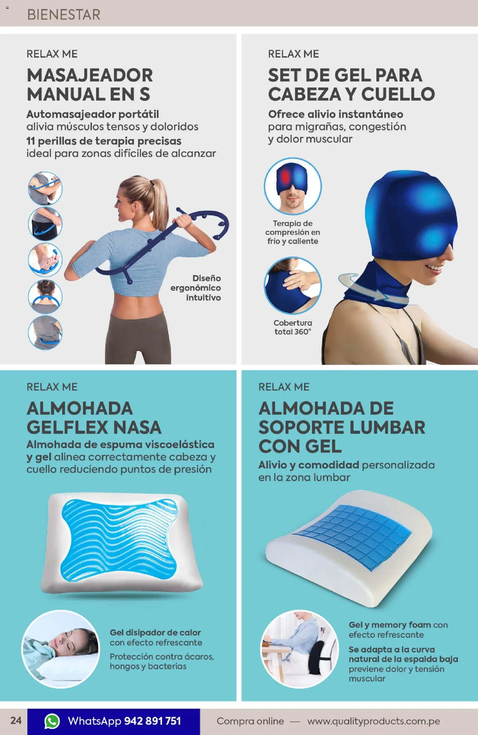 Catálogo Quality Products válido desde 01.03.2026 | Página: 24 | Productos: Almohada