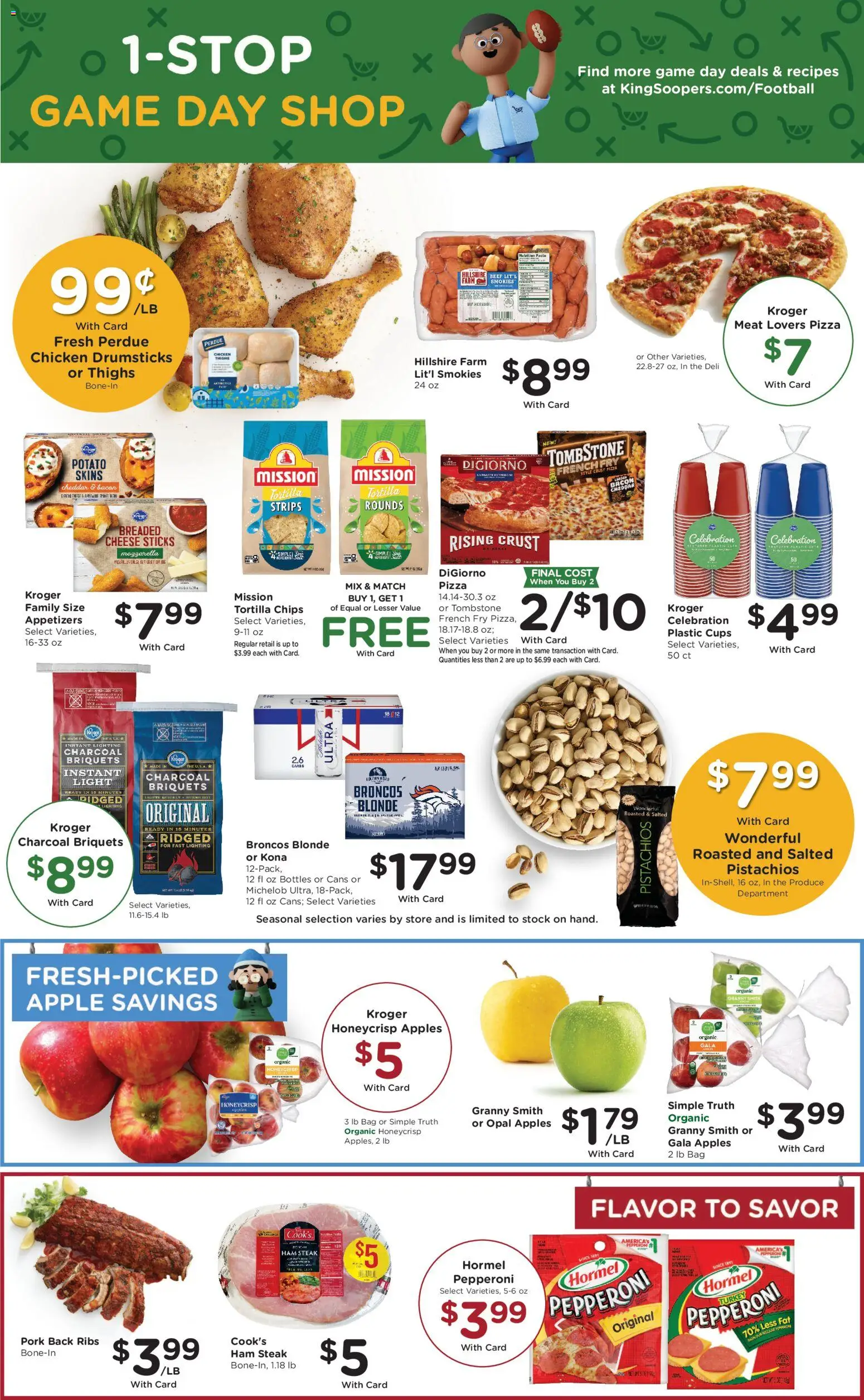 King Soopers Weekly Ad - valid from 10.12.2025 | Page: 14 | Products: Cheese, Ham, Game, Bag