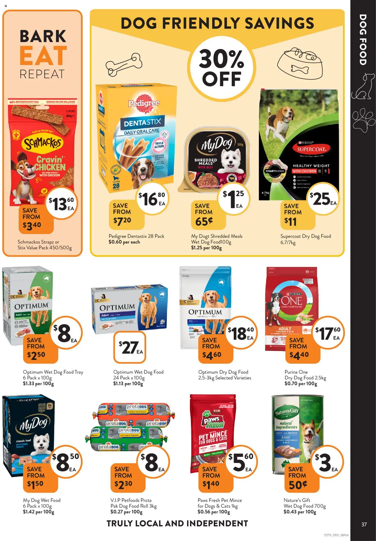 Foodworks catalogue - valid from 29.10.2025 | Page: 37 | Products: Chicken, Rice, Dog food, Weight