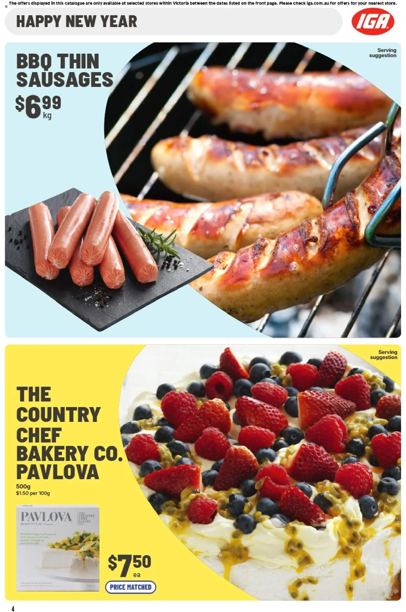 IGA catalogue - valid from 24.12.2025 | Page: 7 | Products: Pavlova, Bakery
