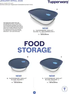 Preview of Tupperware flyer from shop Tupperware valid from 01.01.2026 | Page: 2