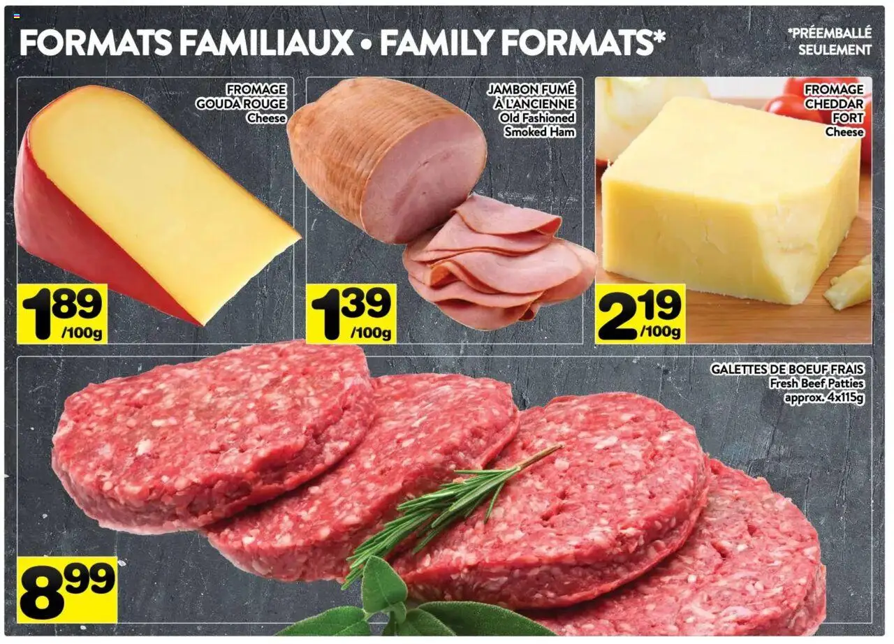 Pa Supermarché flyer valid from 29.09.2025 | Page: 8 | Products: Beef, Cheese, Ham