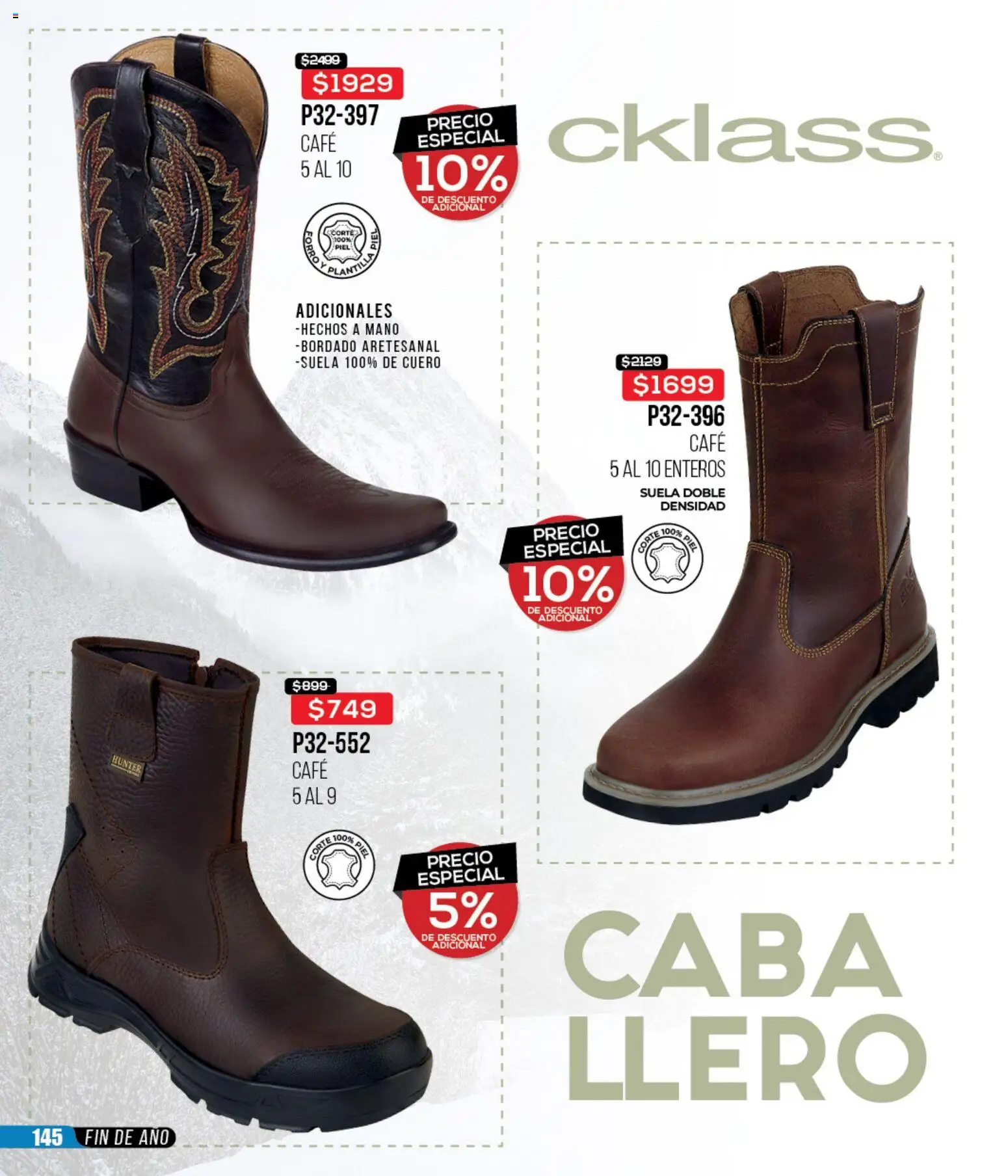 Nuevas ofertas de Cklass válidas en toda la República Mexicana desde el 02.01.2026. ¡Encuentra las mejores ofertas en Cklass catálogo Rebajas de Inicio de Año Ropa! | Página: 381 | Productos: Café