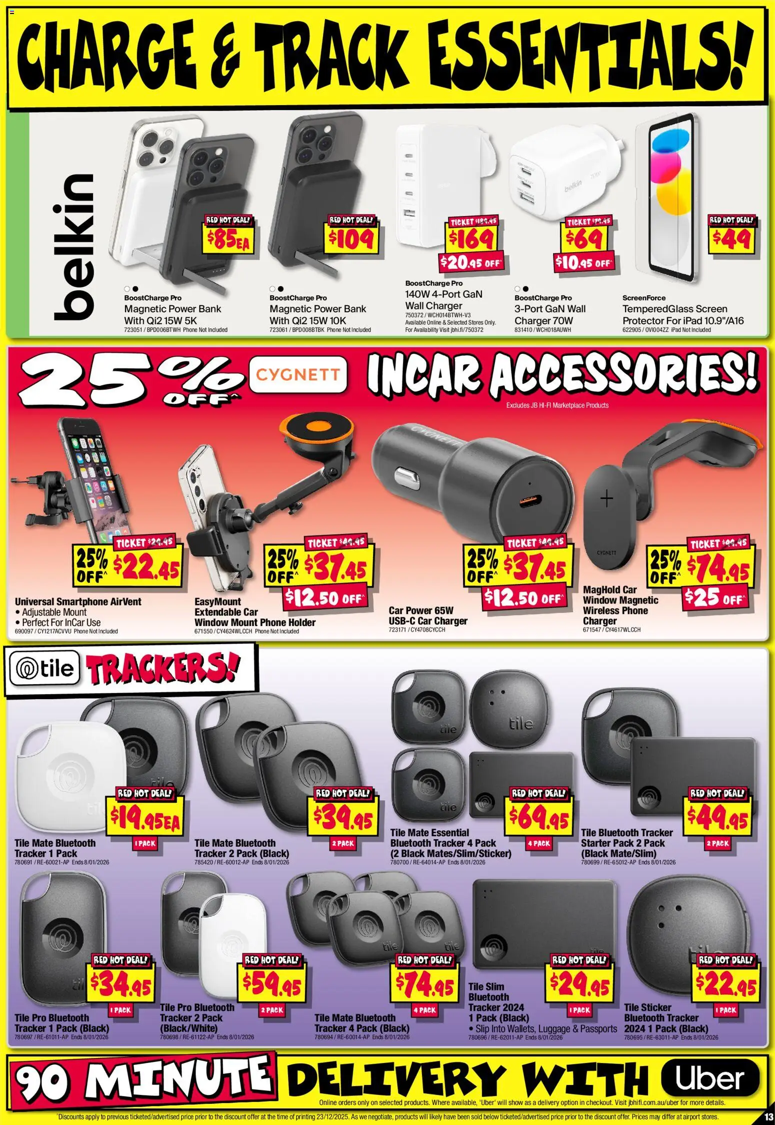 JB Hi-Fi catalogue - valid from 02.01.2026 | Page: 13 | Products: Window, Slip, Phone, Smartphone
