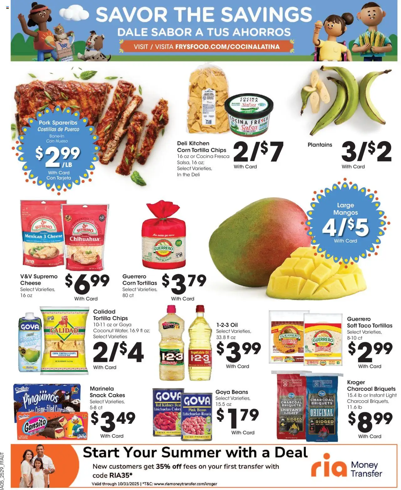 Fry's Food Weekly Ad - valid from 20.08.2025 | Page: 11 | Products: Corn, Pork, Chips, Water
