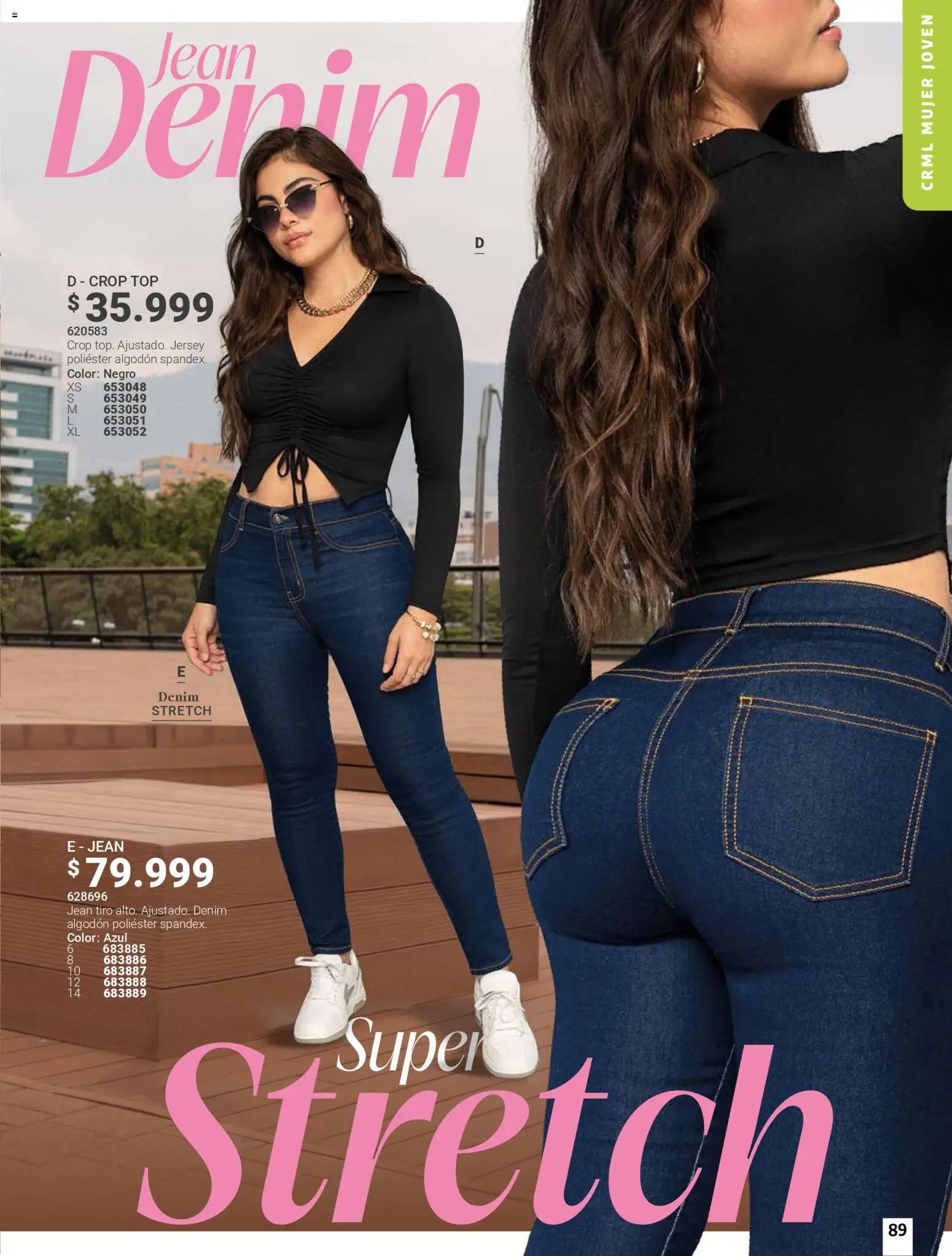 Carmel revista - valida desde el 01.04.2026 | Página: 89 | Productos: Algodón, Jean, Top