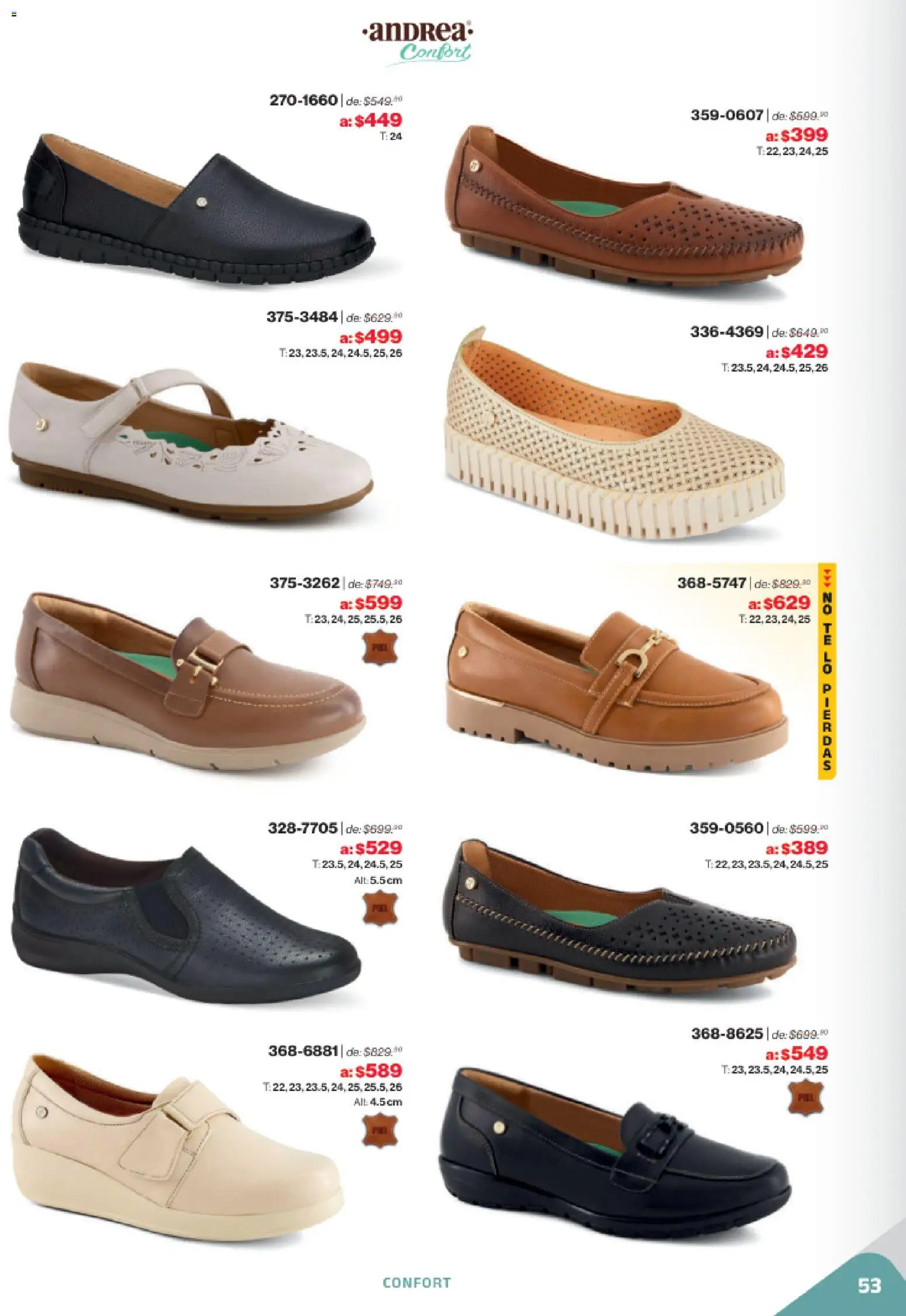 Nuevas ofertas de Andrea válidas en toda la República Mexicana desde el 02.11.2025. ¡Encuentra las mejores ofertas en Andrea catálogo Outlet! | Página: 53