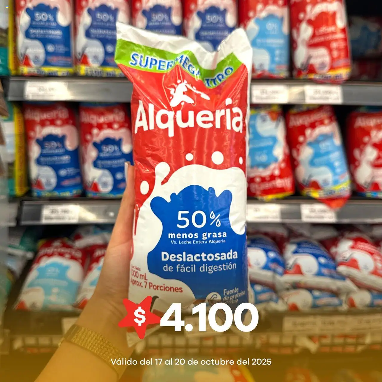 Éxito revista - valida desde el 17.10.2025 | Página: 6 | Productos: Leche