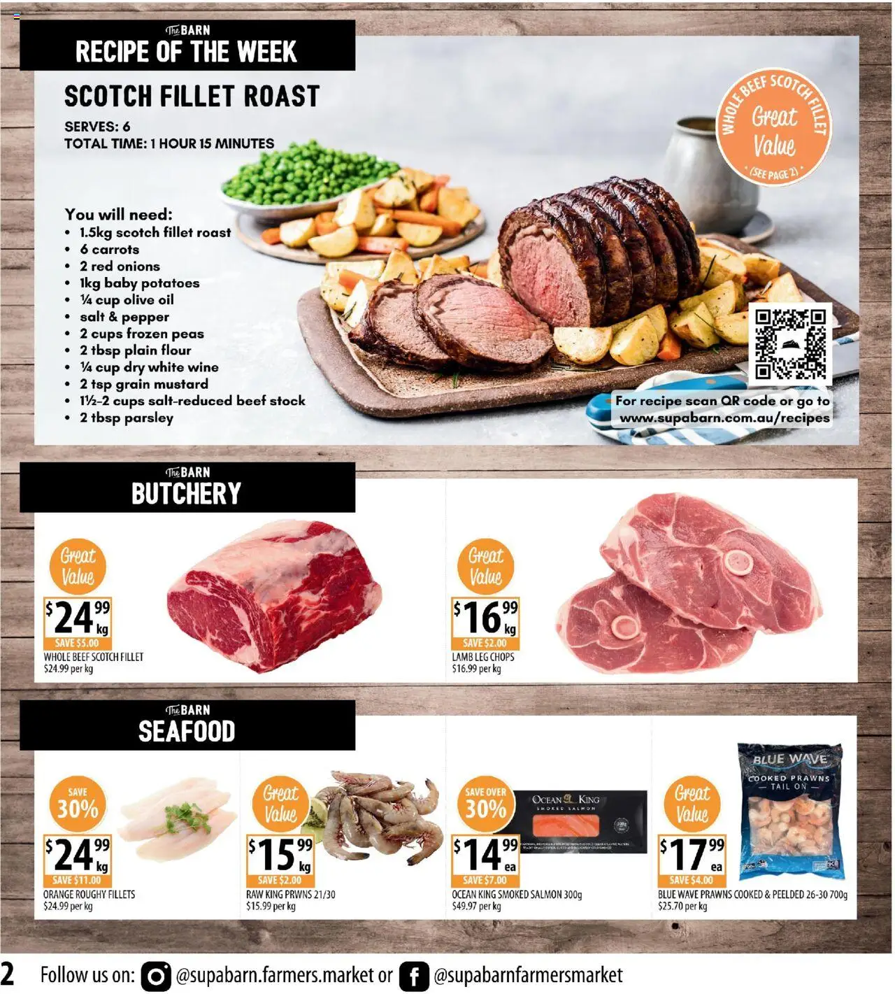 Supabarn catalogue - valid from 13.08.2025 | Page: 2 | Products: Flour, Beef, Potatoes, Salt