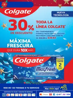 Vista previa de Del Sol y Woolworth catálogo Belleza Diciembre , nuevo folleto de la tienda, válido en México a partir del 27.11.2025 | Página: 32 | Productos: Pasta dental, Pasta, Despensa