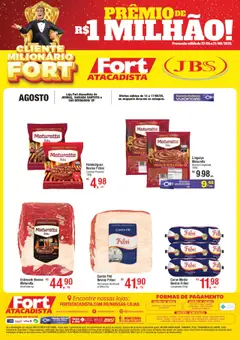 Fort Atacadista - Ofertas JBS - Pré-Visualização do folheto da loja Fort Atacadista, válido de 14.08.2025