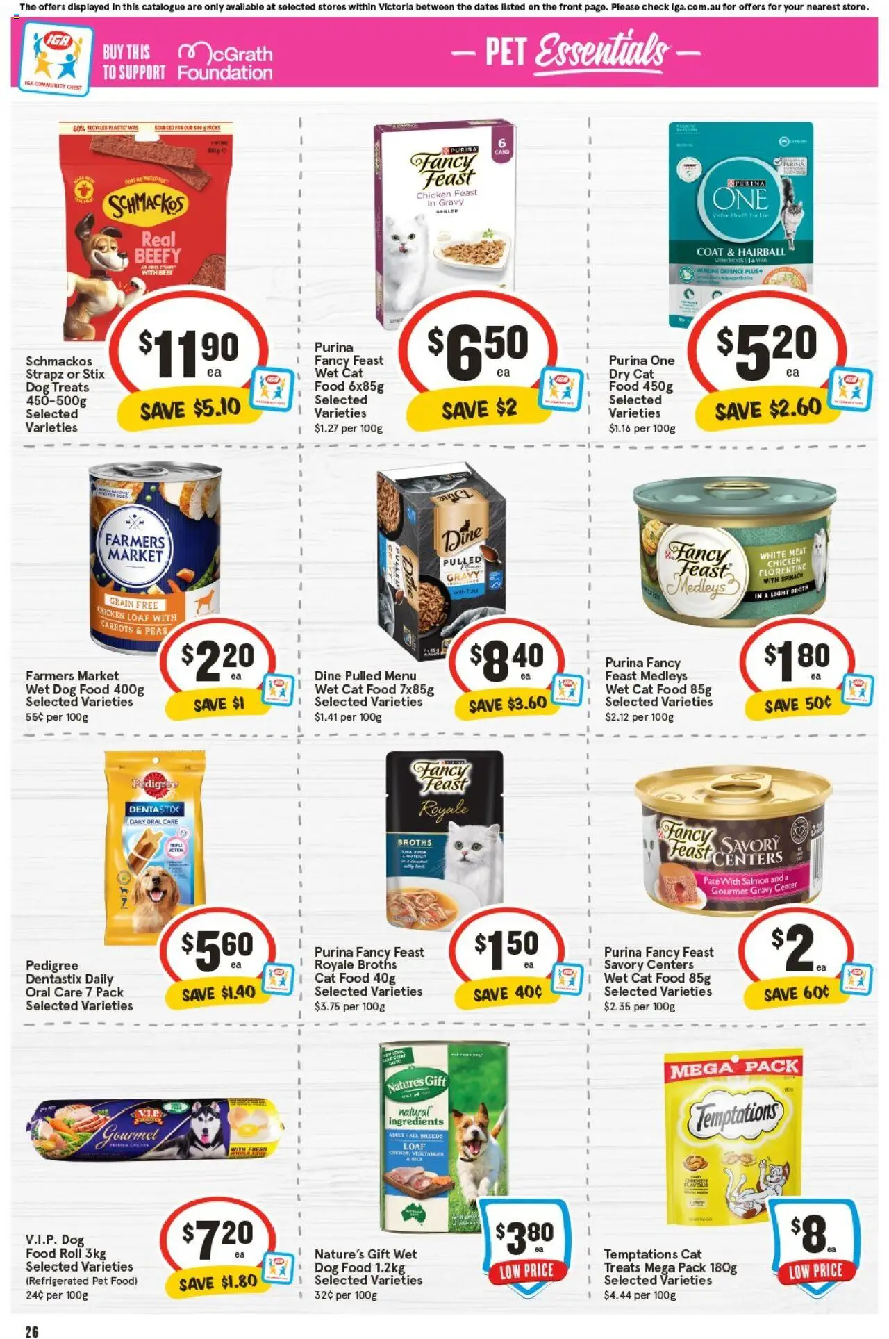 IGA catalogue - valid from 24.09.2025 | Page: 29 | Products: Dog food, Carrots, Spinach, Tuna
