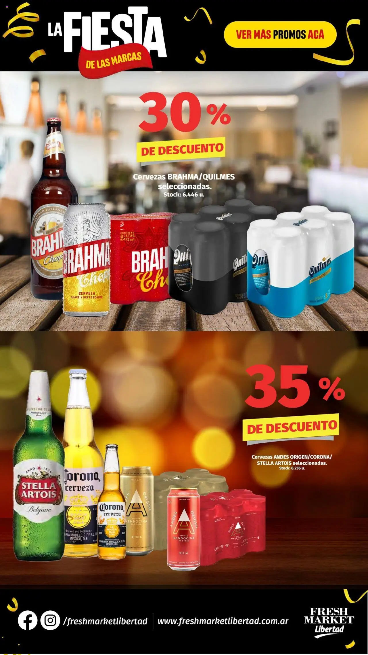 Hipermercado Libertad - La Fiesta  - Fresh │ válido desde el 26.06.2025 | Página: 21 | Productos: Cerveza