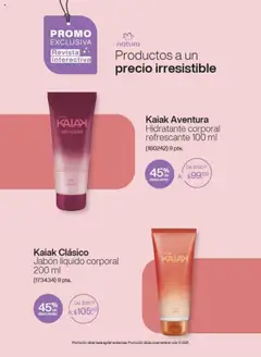 Nuevas ofertas de Natura válidas en toda la República Mexicana desde el 21.07.2025. ¡Encuentra las mejores ofertas en Natura - Campaña12 2025! | Página: 6 | Productos: Jabón líquido, Jabón