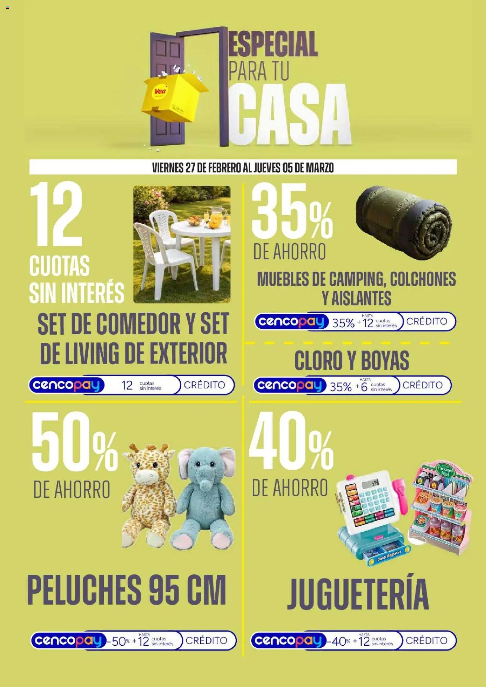 Vea - Ofertas especial para tu casa │ válido desde el 27.02.2026 | Página: 5
