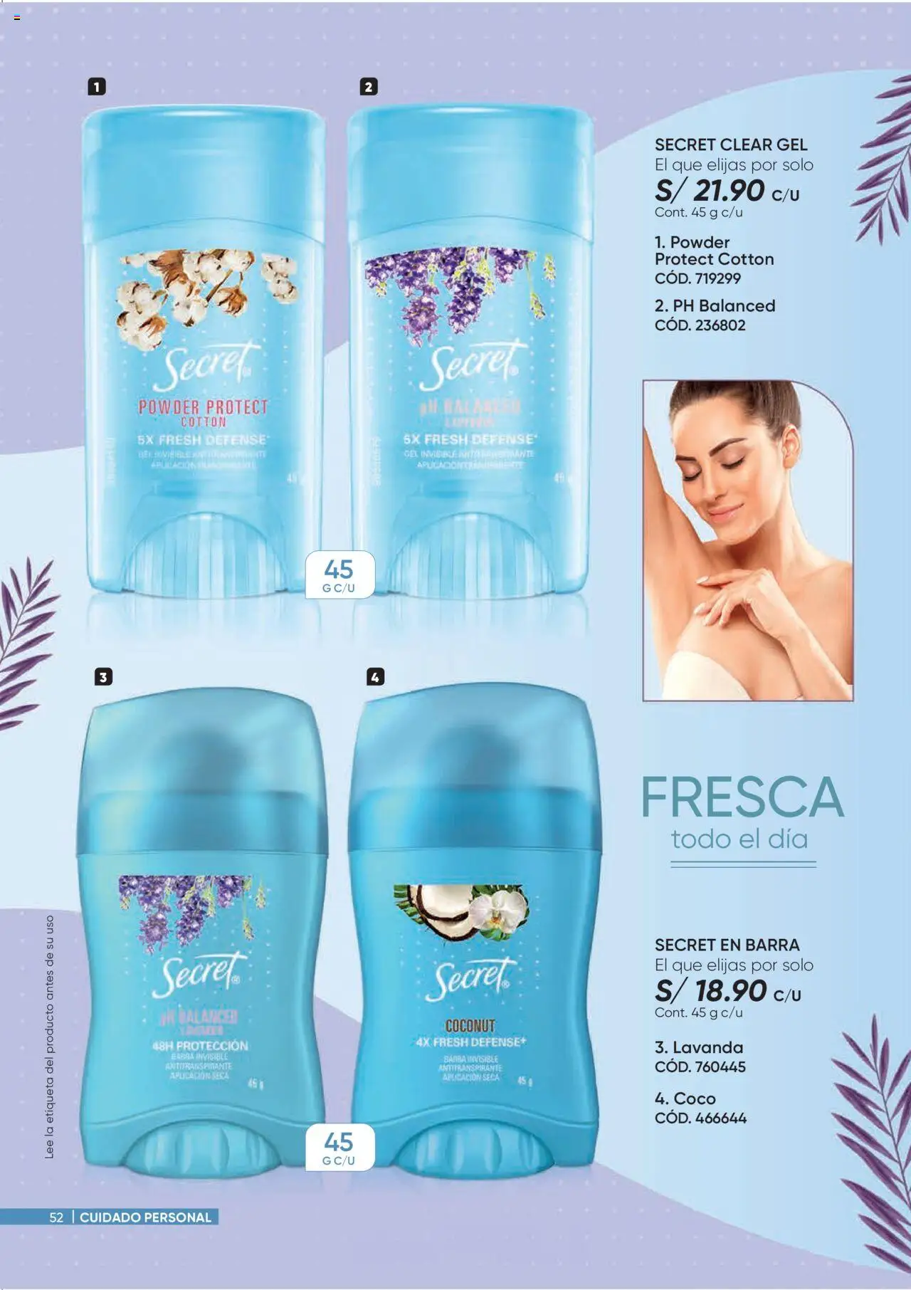 Catálogo Azzorti válido desde 15.09.2025 | Página: 52 | Productos: Antitranspirante