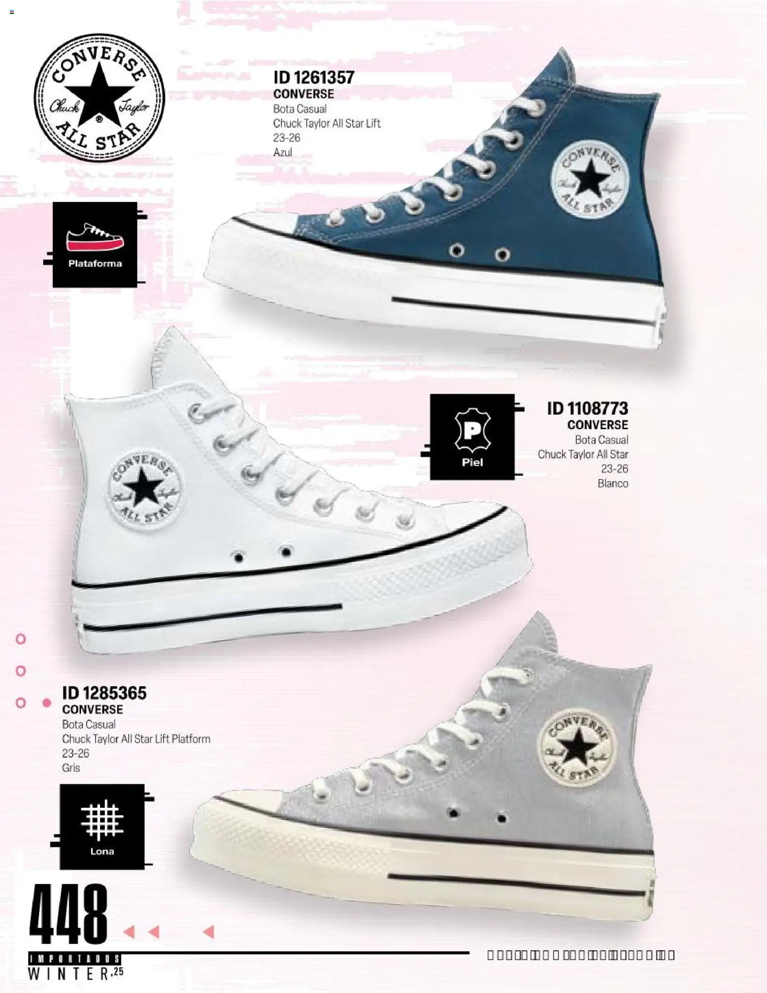 Nuevas ofertas de Price Shoes válidas en toda la República Mexicana desde el 11.11.2025. ¡Encuentra las mejores ofertas en Price Shoes catálogo Importados Winter 2025  ! | Página: 448 | Productos: Lona