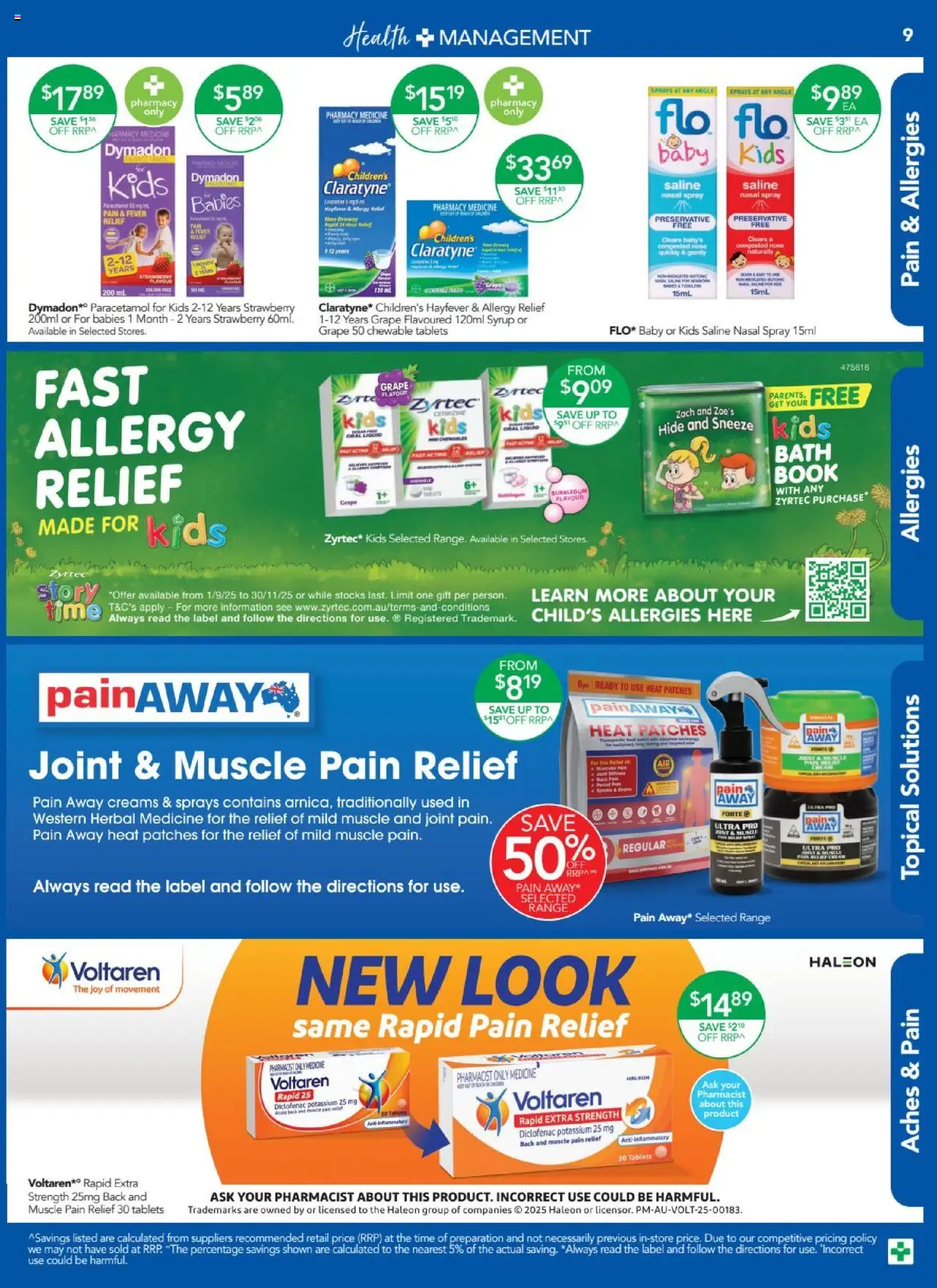 Terry White catalogue - valid from 11.09.2025 | Page: 11 | Products: Herbal, Nasal spray, Pain relief, Allergy