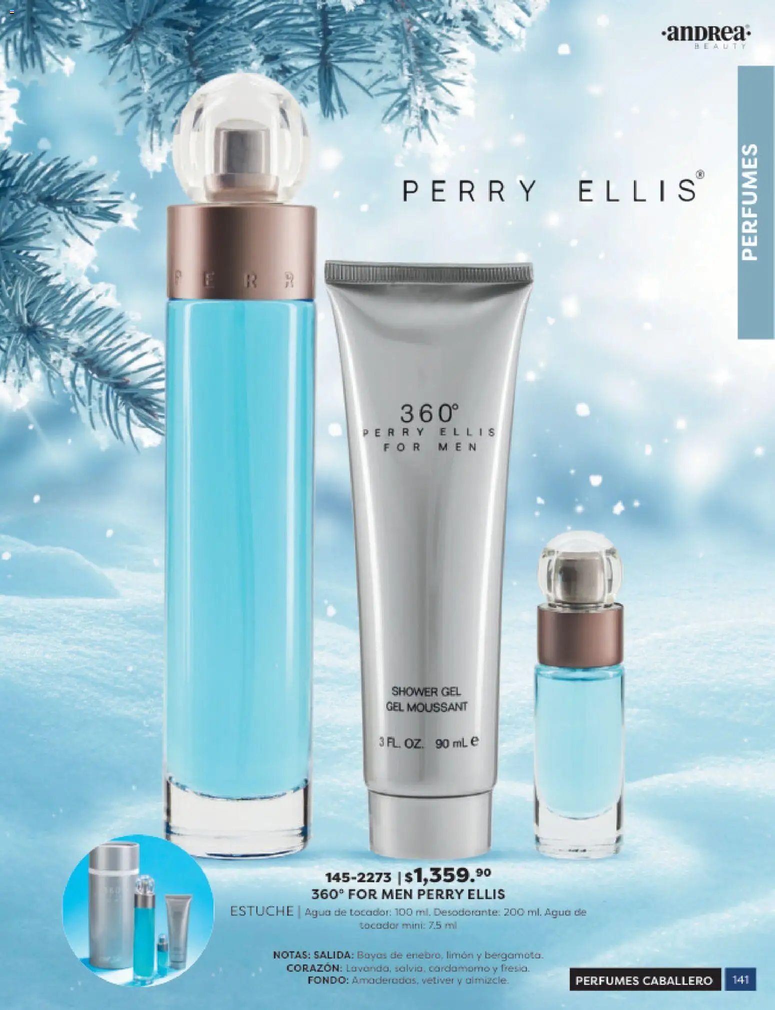 Nuevas ofertas de Andrea válidas en toda la República Mexicana desde el 31.10.2025. ¡Encuentra las mejores ofertas en Andrea catálogo Beauty! | Página: 141 | Productos: Desodorante, Agua, Limón, Estuche