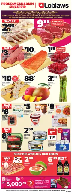 Preview of Loblaws weekly flyer / circulaire from shop Loblaws valid from 12.02.2026 | Page: 3