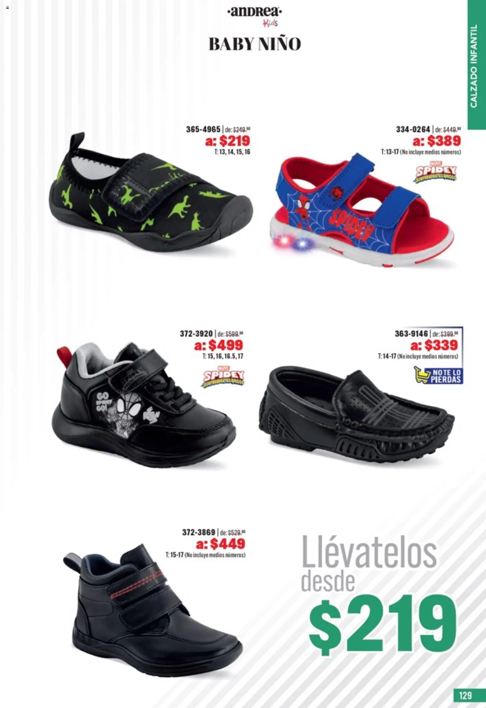 Nuevas ofertas de Andrea válidas en toda la República Mexicana desde el 05.04.2026. ¡Encuentra las mejores ofertas en Andrea catálogo Outlet! | Página: 129