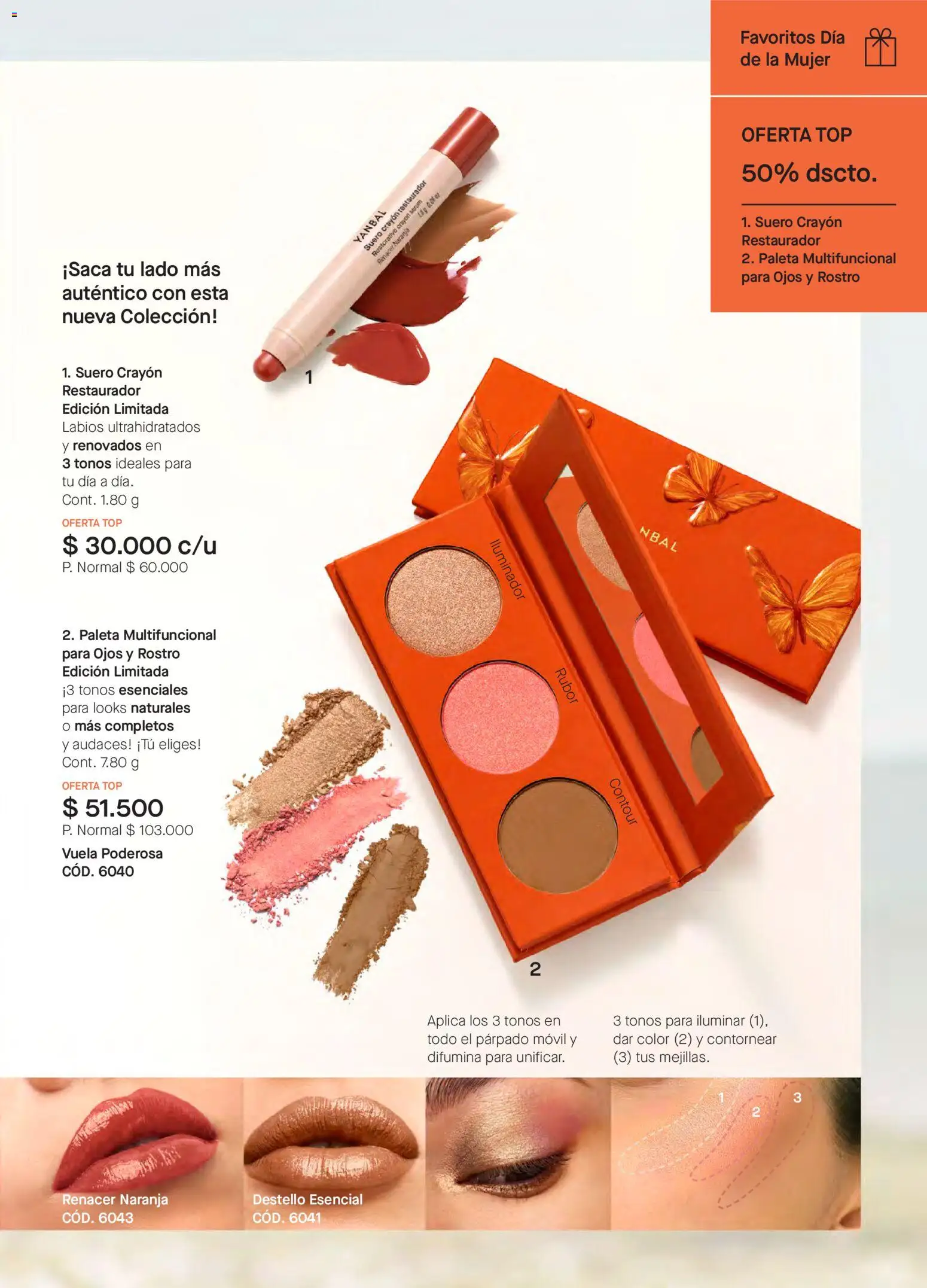 Yanbal revista - valida desde el 28.02.2026 | Página: 49 | Productos: Iluminador, Rubor, Serum, Top