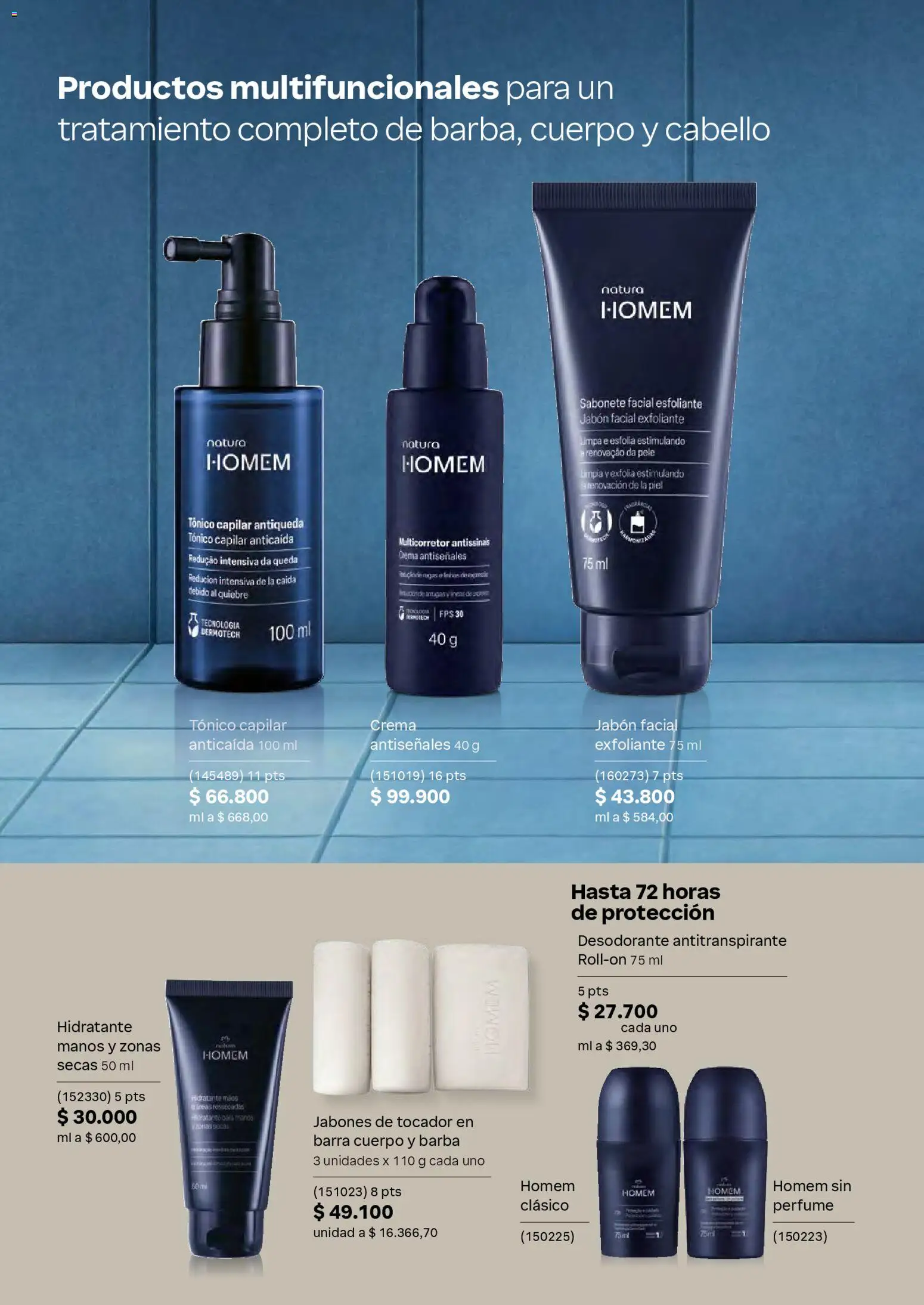 Natura revista - valida desde el 01.03.2026 | Página: 77 | Productos: Perfume, Jabón, Desodorante, Antitranspirante