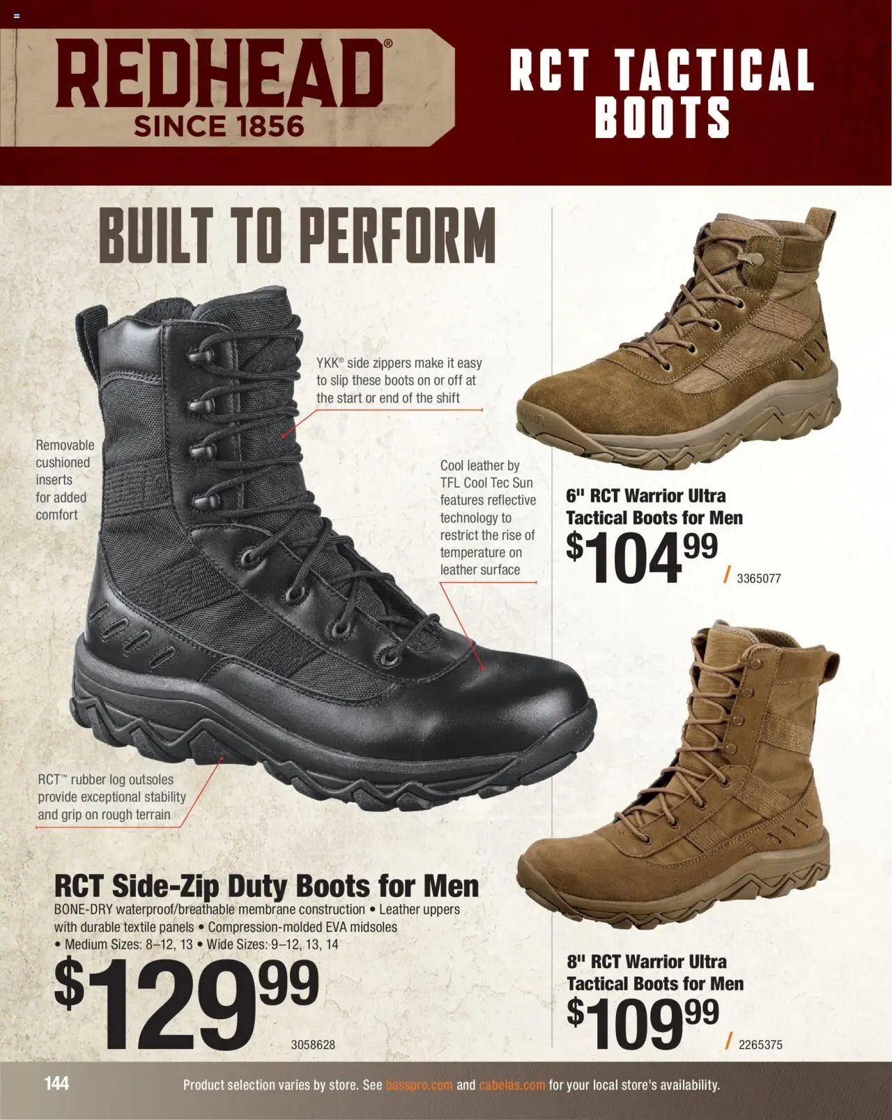 Cabela's Hunting Master 25 - valid from 11.08.2025 | Page: 144 | Products: Boots