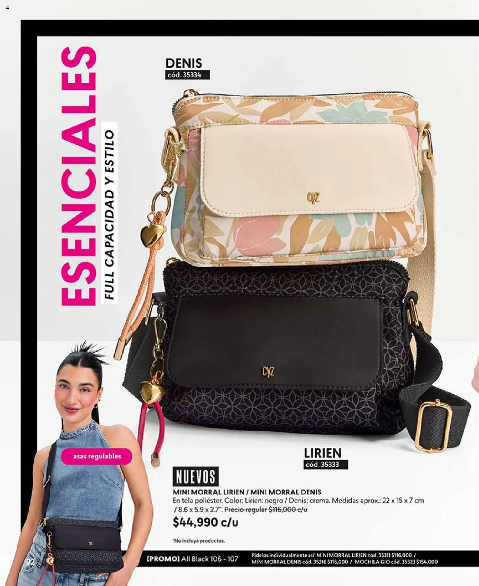 CyZone revista - valida desde el 03.04.2026 | Página: 92 | Productos: Mochila, Morral