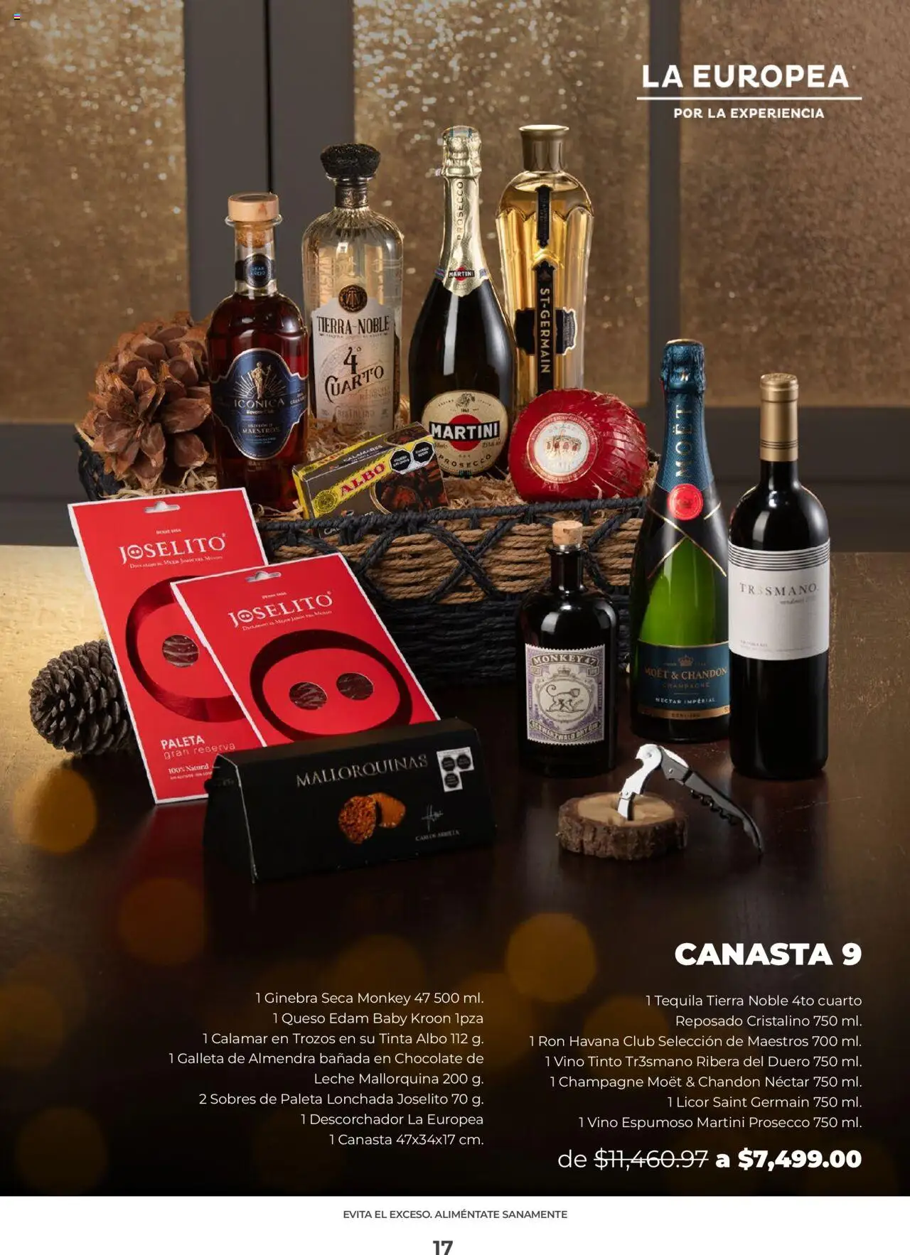 Nuevas ofertas de La Europea válidas en toda la República Mexicana desde el 22.09.2025. ¡Encuentra las mejores ofertas en La Europea catálogo! | Página: 17 | Productos: Paleta, Champagne, Leche, Almendra