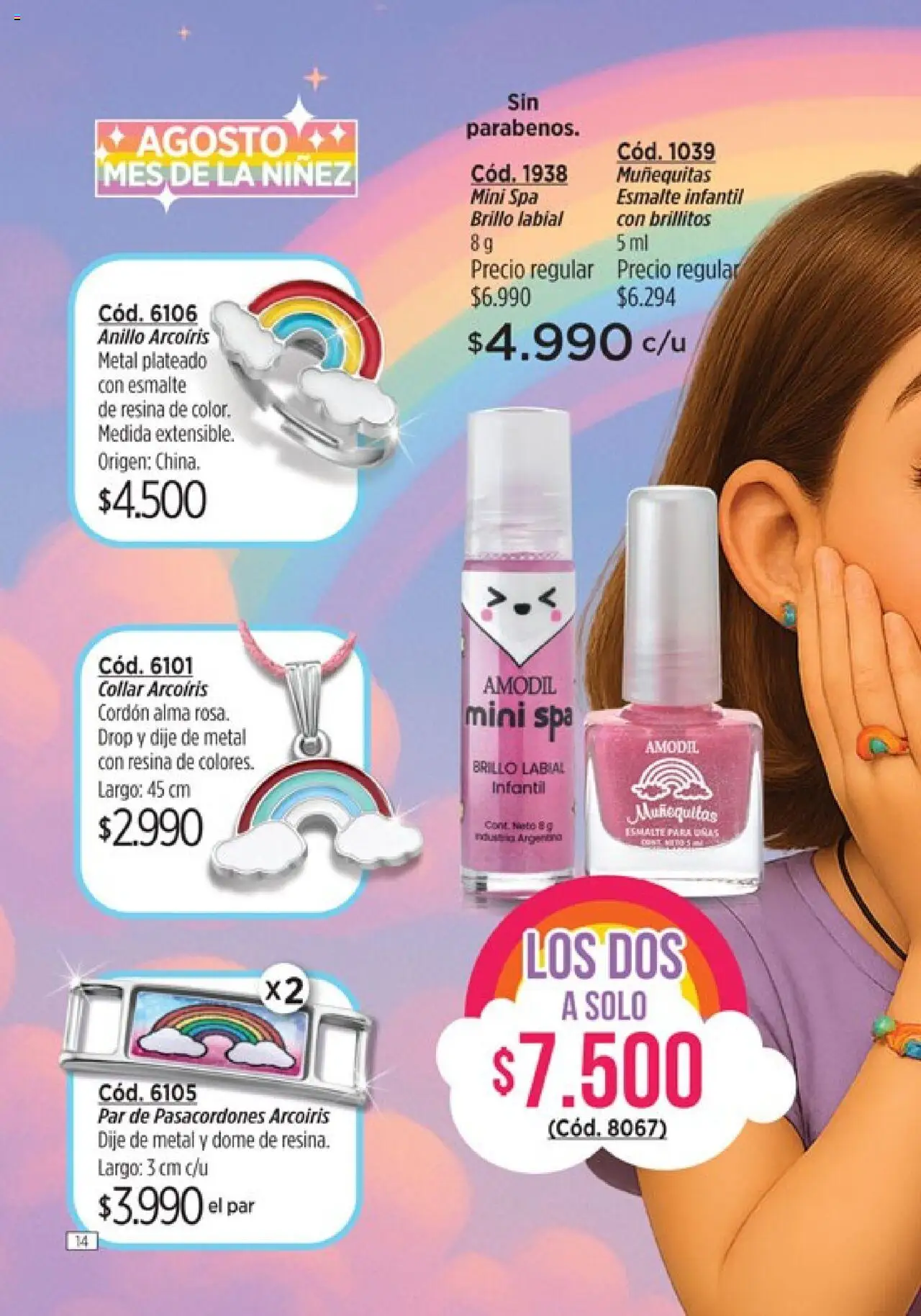 Catálogo Amodil Campaña 11 │ válido desde el 13.06.2025 | Página: 14 | Productos: Collar, Anillo, Dije, Brillo