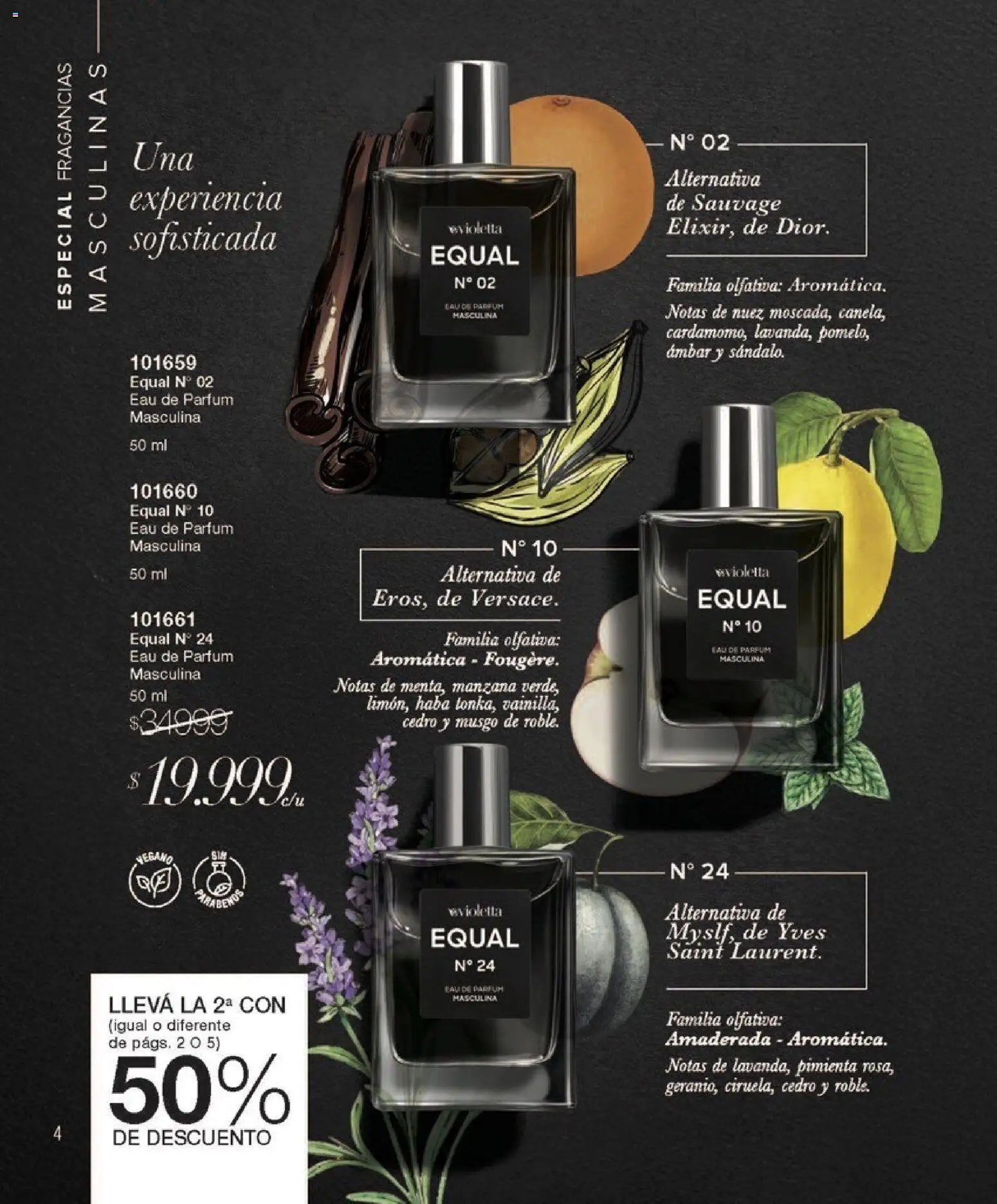 Violetta - Violetta Cosméticos │ válido desde el 09.03.2026 | Página: 4 | Productos: Pimienta, Manzana, Nuez