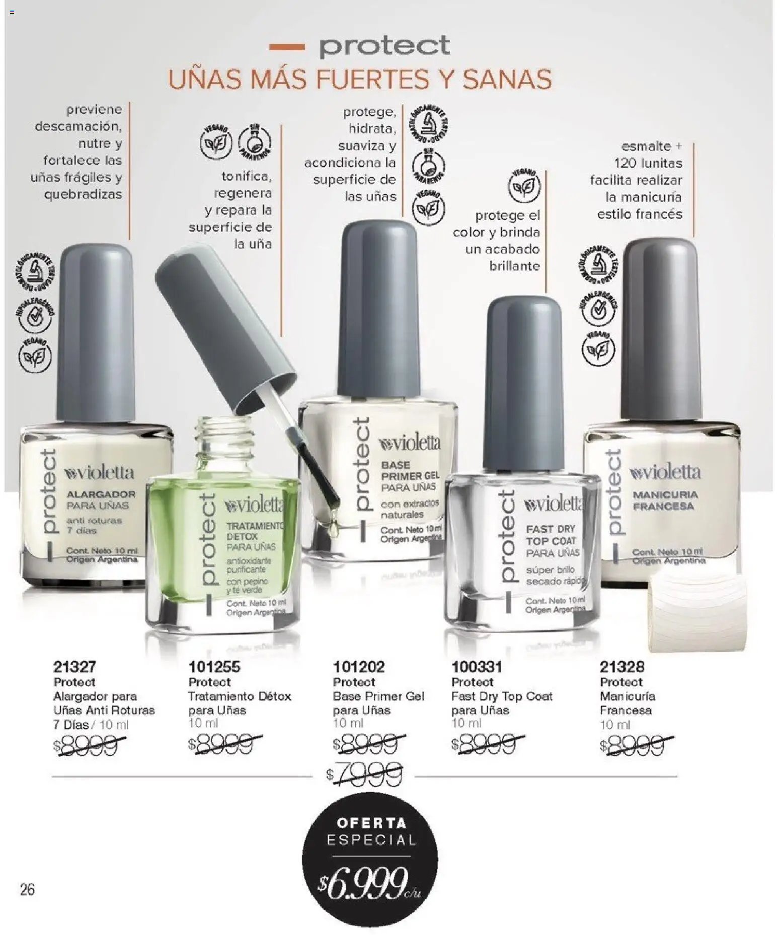 Violetta catálogo │ válido desde el 01.01.2026 | Página: 26 | Productos: Top, Brillo, Té