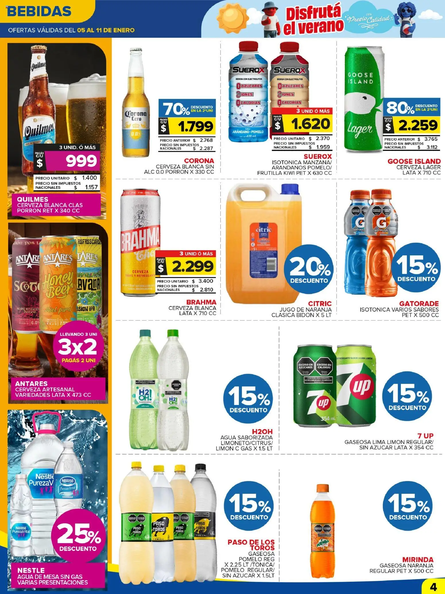 Carrefour Maxi catálogo │ válido desde el 05.01.2026 | Página: 5 | Productos: Frutilla, Lima, Limón, Jugo