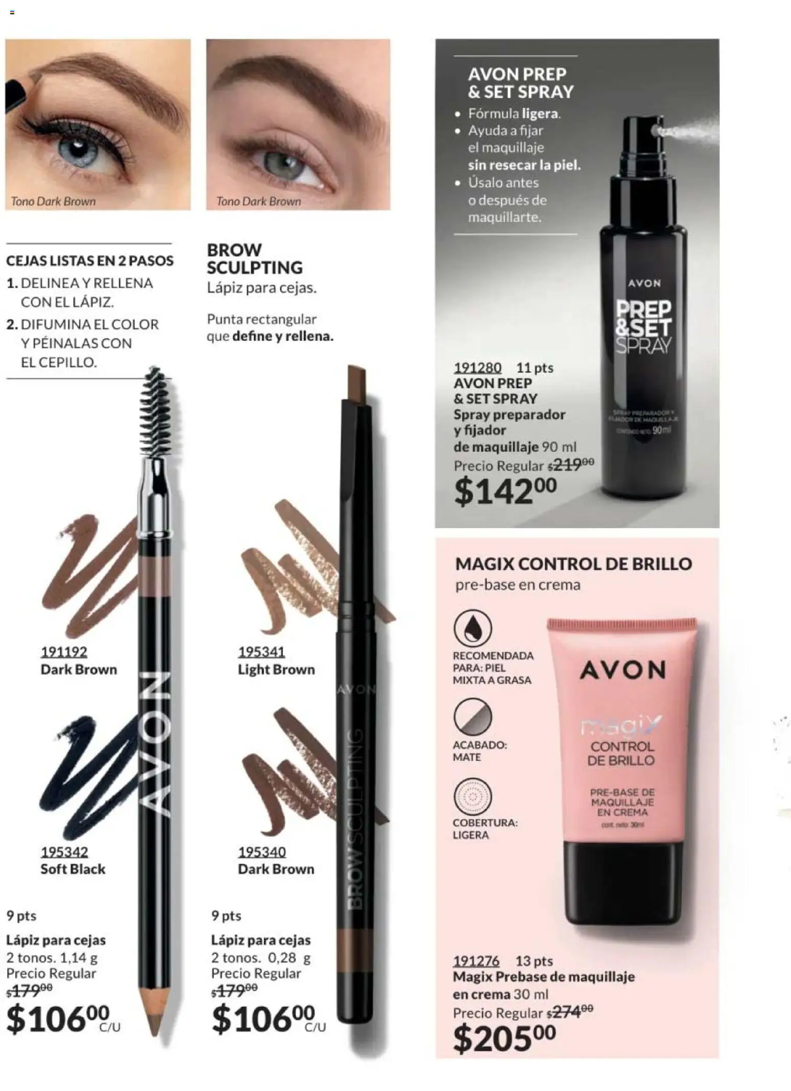 Nuevas ofertas de AVON válidas en toda la República Mexicana desde el 30.01.2026. ¡Encuentra las mejores ofertas en AVON campaña 3 2026! | Página: 28 | Productos: Crema, Brillo, Mate, Maquillaje