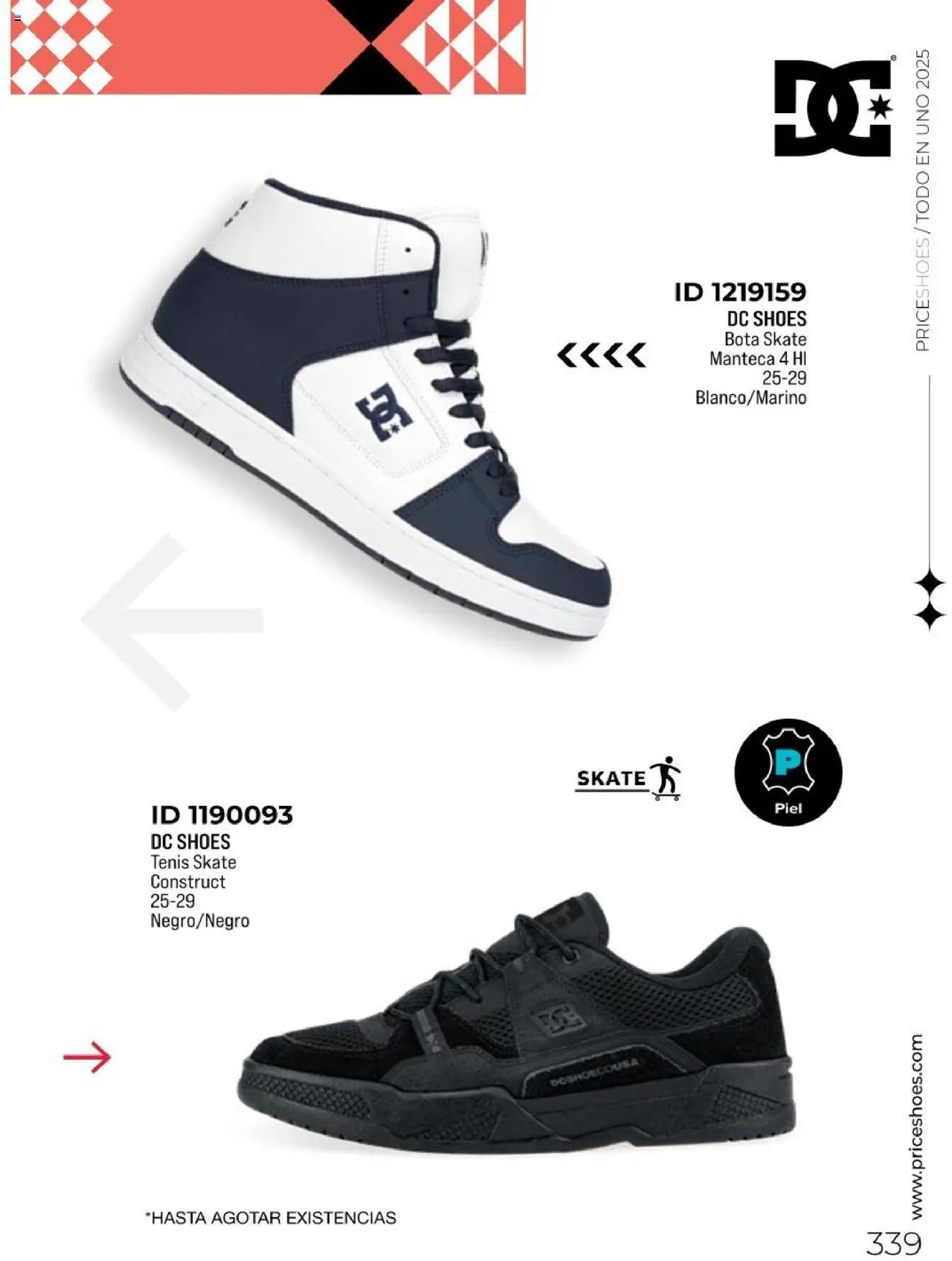 Nuevas ofertas de Price Shoes válidas en toda la República Mexicana desde el 05.05.2025. ¡Encuentra las mejores ofertas en Price Shoes catálogo Todo En 1 2025! | Página: 337 | Productos: Tenis