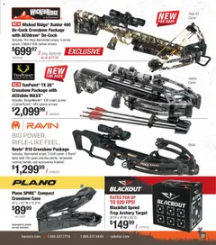 Preview of Cabela's weekly ads valid from 01.10.2025 | Page: 37 | Products: Bolts, Crossbow, Case, Archery
