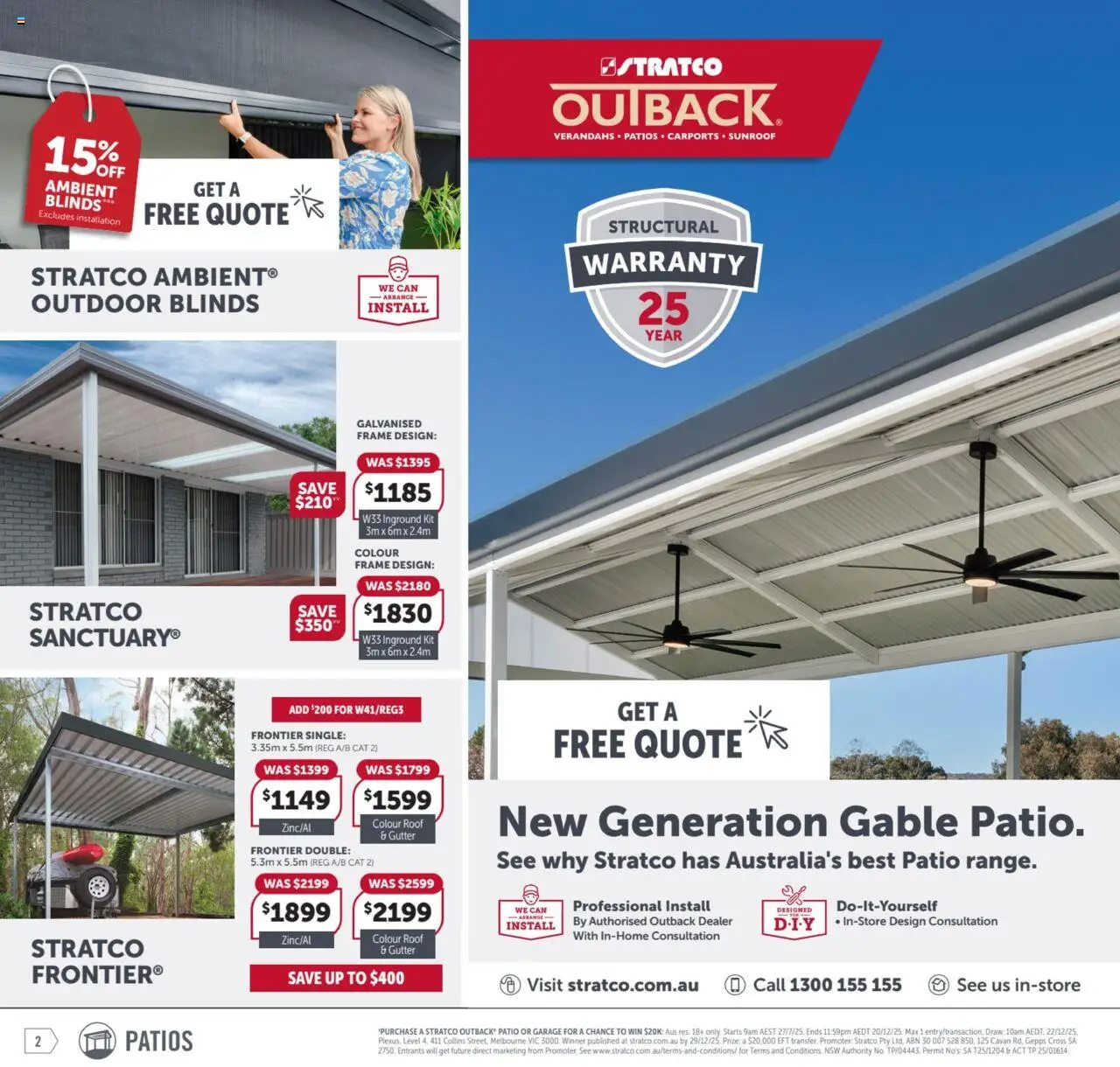 Stratco catalogue - valid from 08.08.2025 | Page: 2 | Products: Blinds