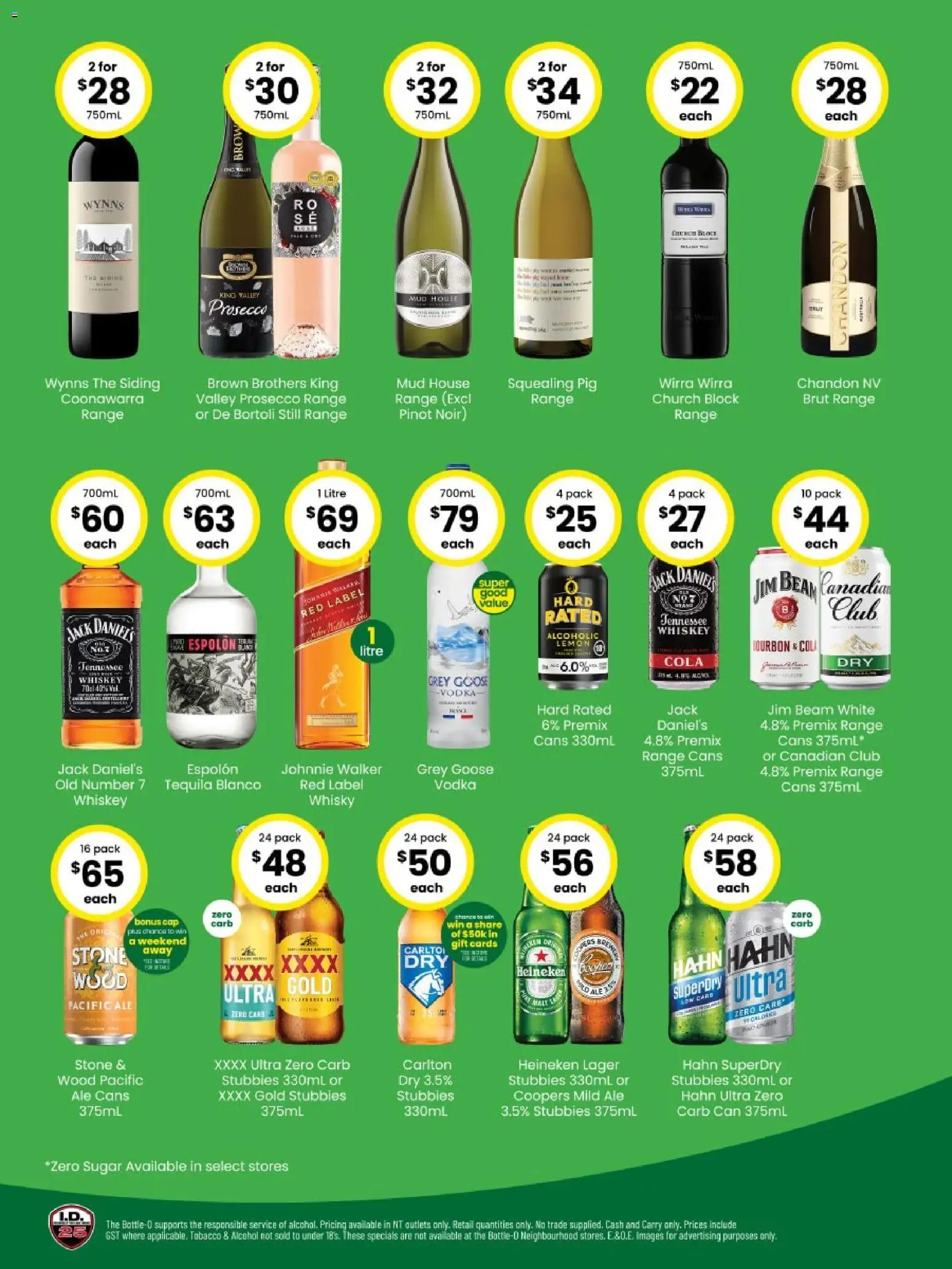 The Bottle-O catalogue - valid from 30.03.2026 | Page: 2 | Products: Whiskey, Wood, Lemon, Cap