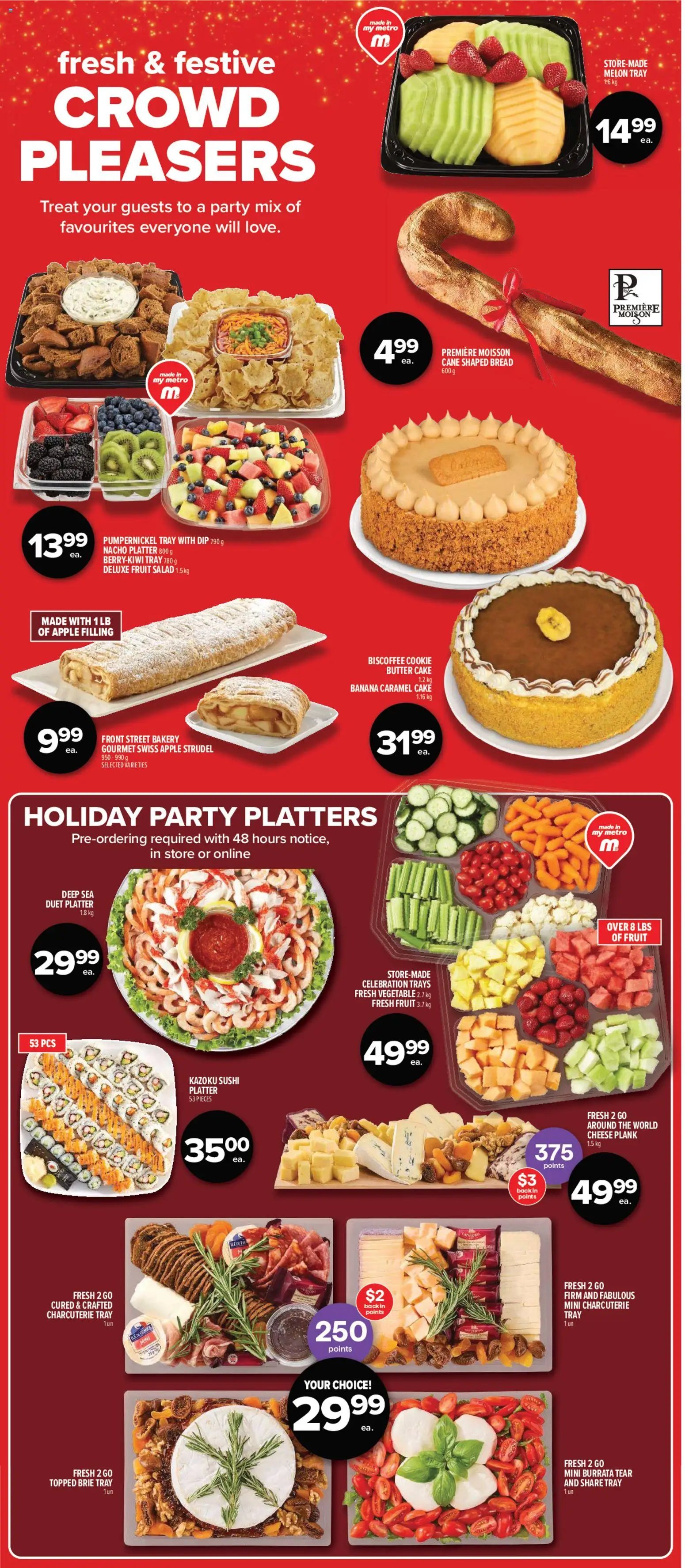 Metro flyer valid from 18.12.2025 | Page: 10 | Products: Bakery, Butter, Cheese, Bread