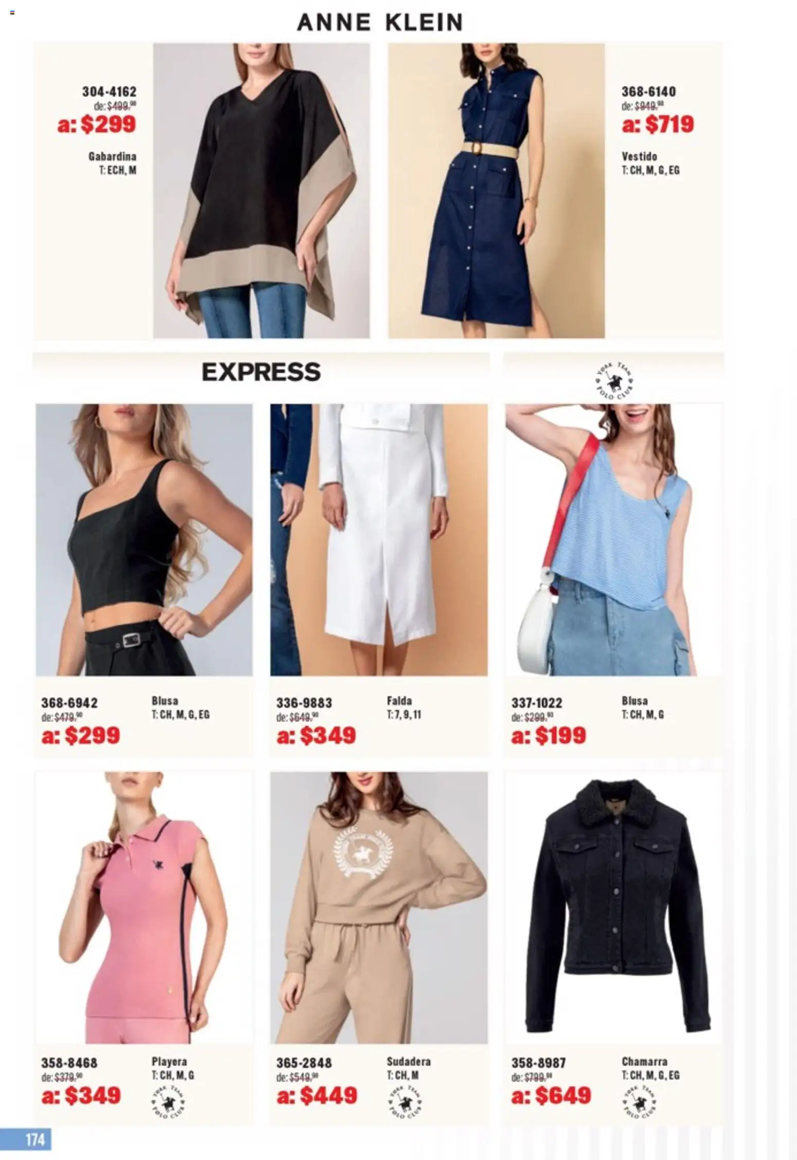 Nuevas ofertas de Andrea válidas en toda la República Mexicana desde el 05.04.2026. ¡Encuentra las mejores ofertas en Andrea catálogo Outlet! | Página: 174 | Productos: Blusa, Sudadera, Vestido, Falda