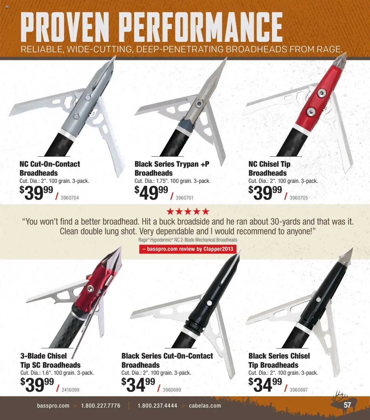 Cabela's Archery 25 - valid from 15.07.2025 | Page: 57 | Products: Chisel