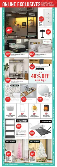 Preview of The Brick weekly flyer / circulaire from shop The Brick valid from 28.10.2025 | Page: 18