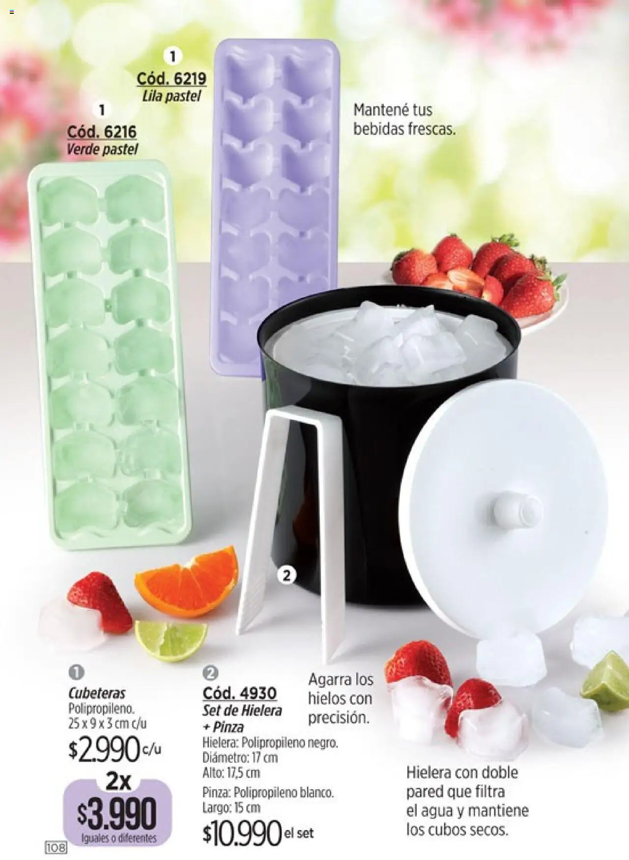 Catálogo Amodil Campaña 16 │ válido desde el 01.10.2025 | Página: 108 | Productos: Pinza, Agua