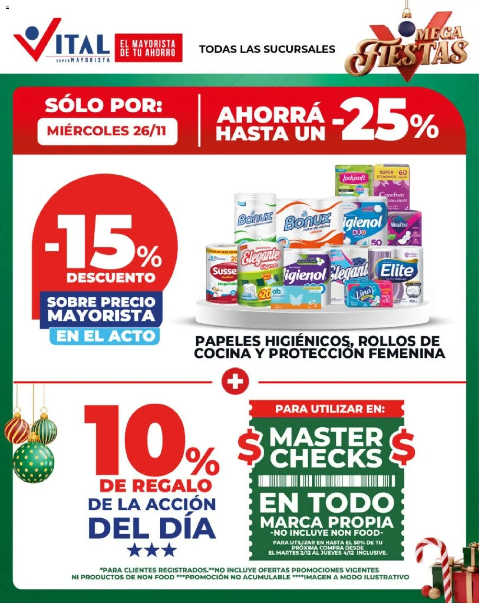 Vital - Sólo por │ válido desde el 26.11.2025 | Página: 2 | Productos: Cocina, Sobre